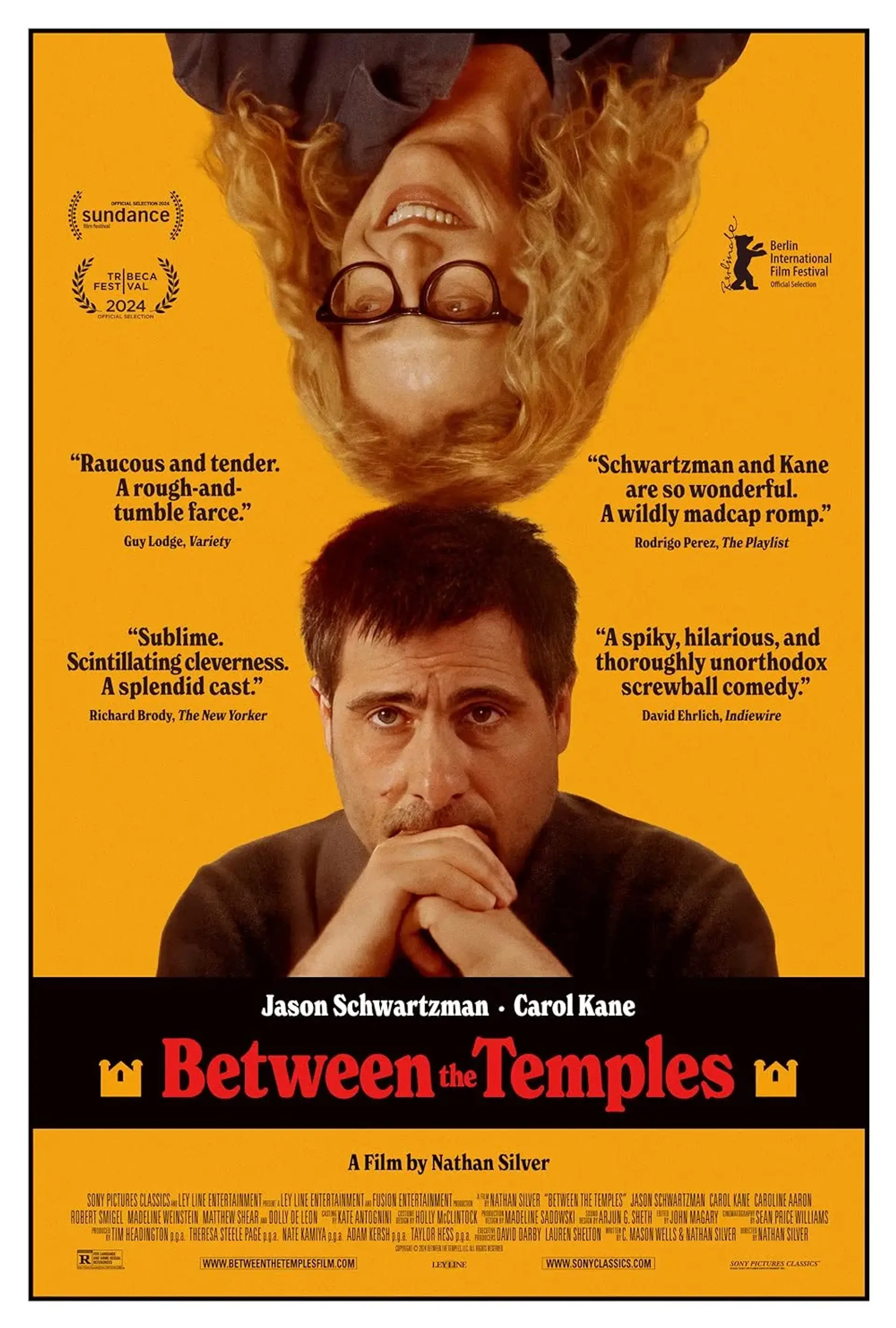 فیلم بین معابد (Between the Temples 2024)