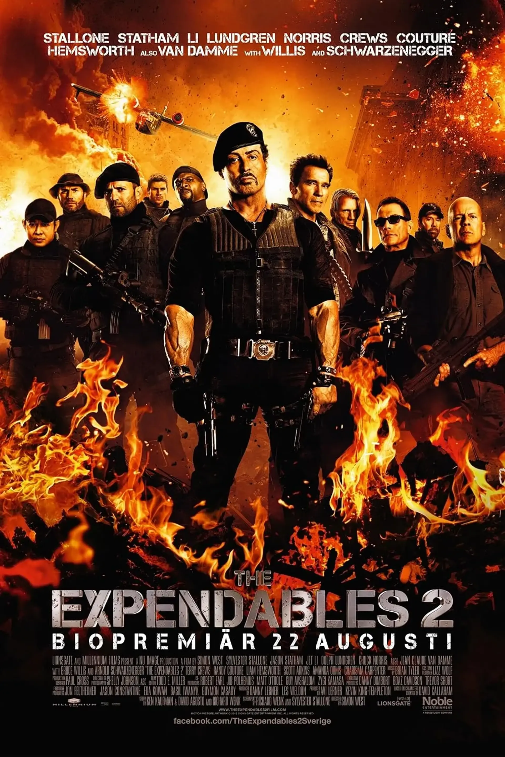 فیلم بی مصرف ها 2 (The Expendables 2- 2012)