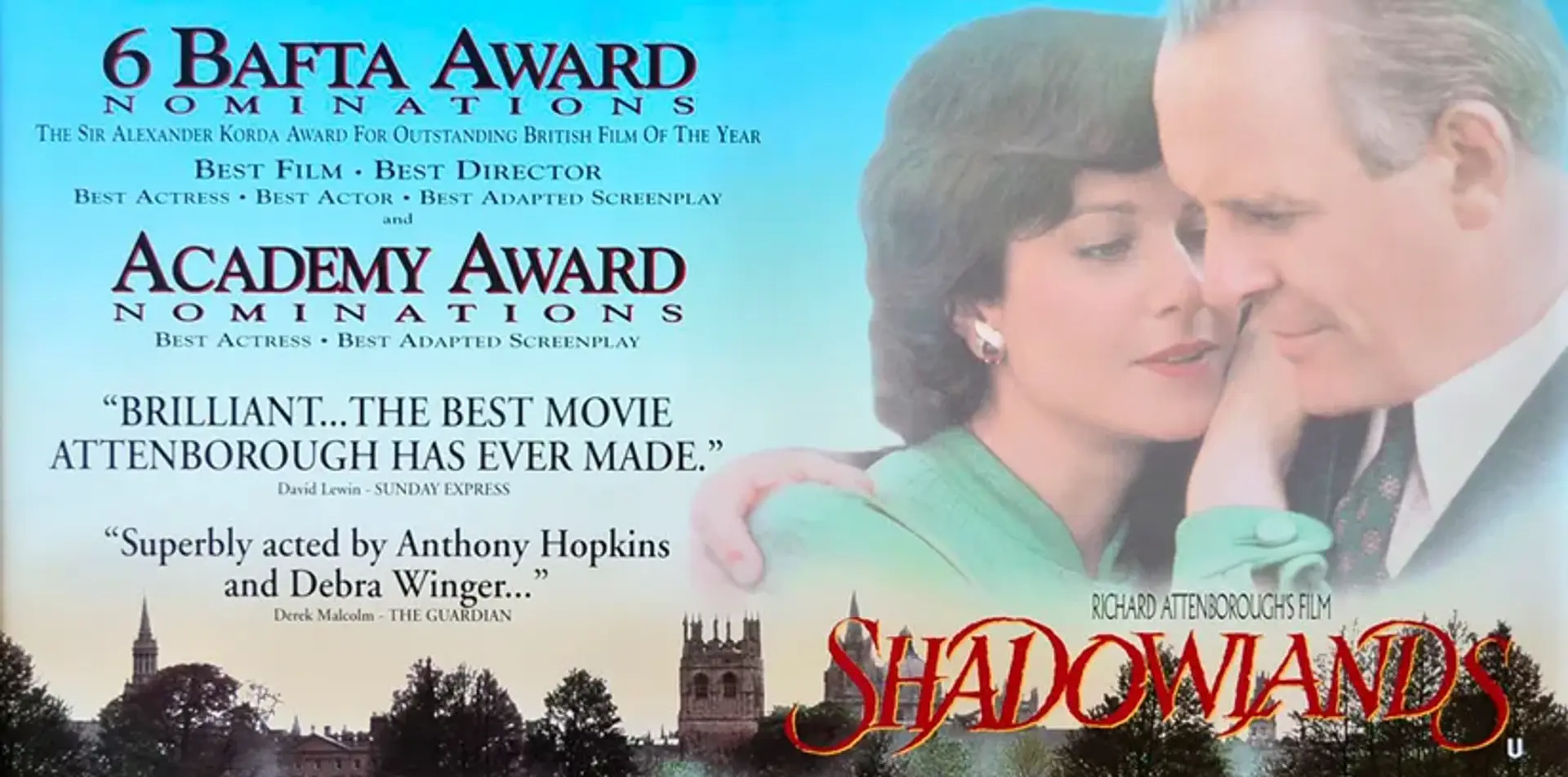 فیلم سرزمین سایه ها (Shadowlands 1993)