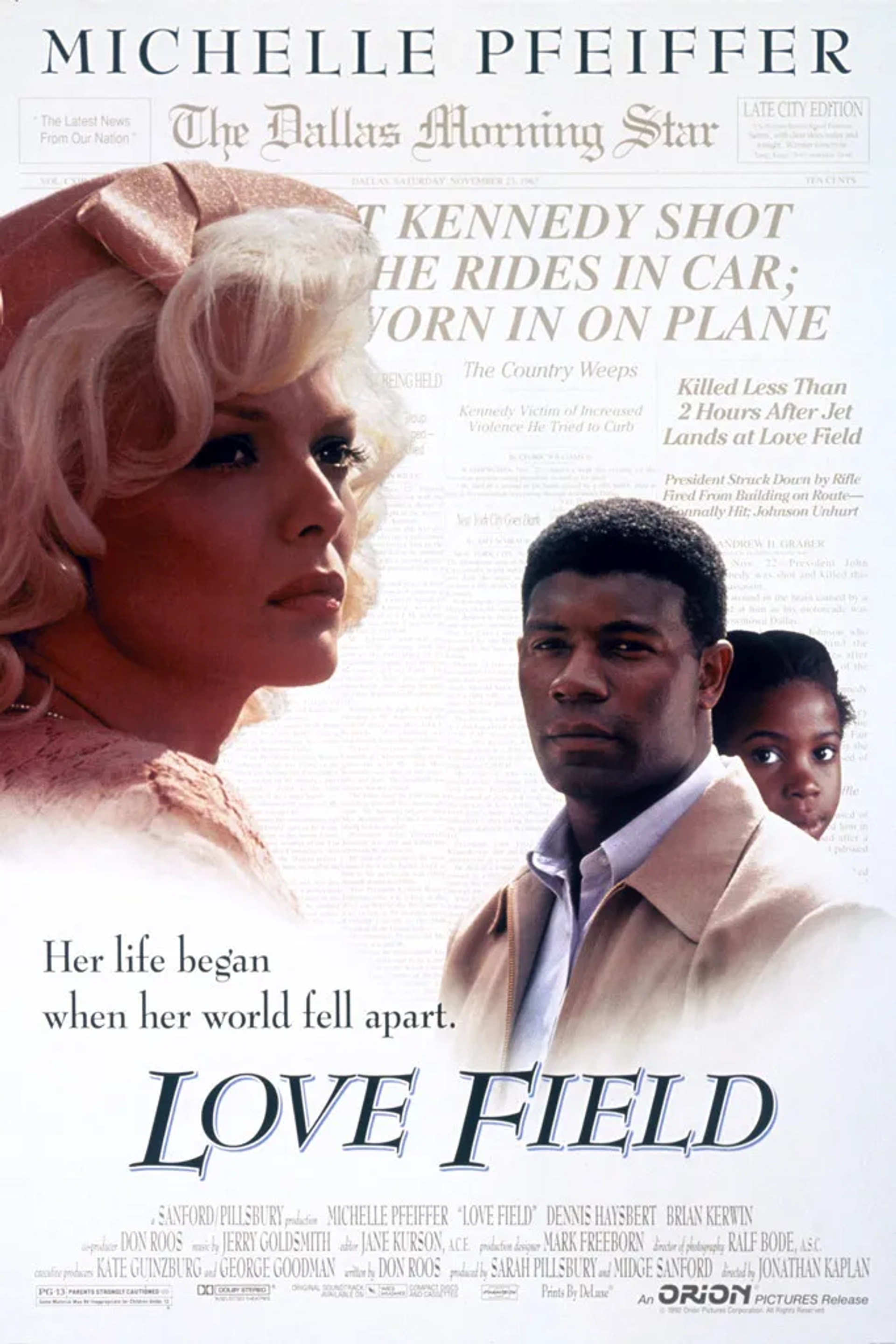 فیلم لاو فیلد (Love Field 1992)