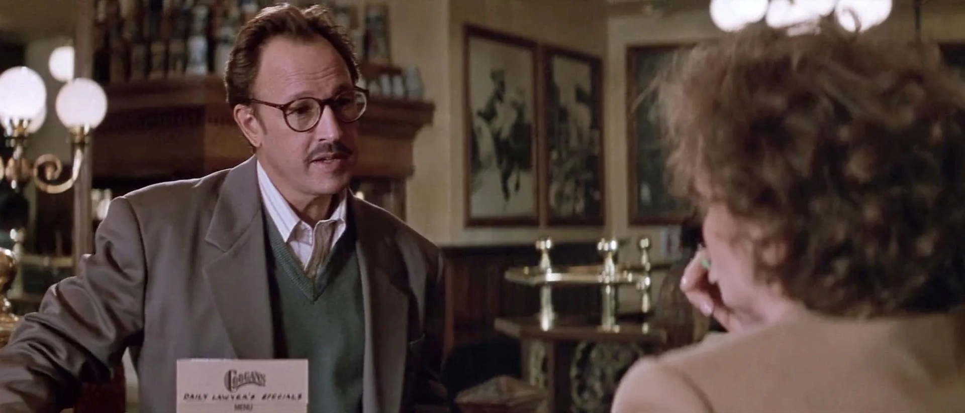 Jessica Lange and Frederic Forrest in Music Box (1989)