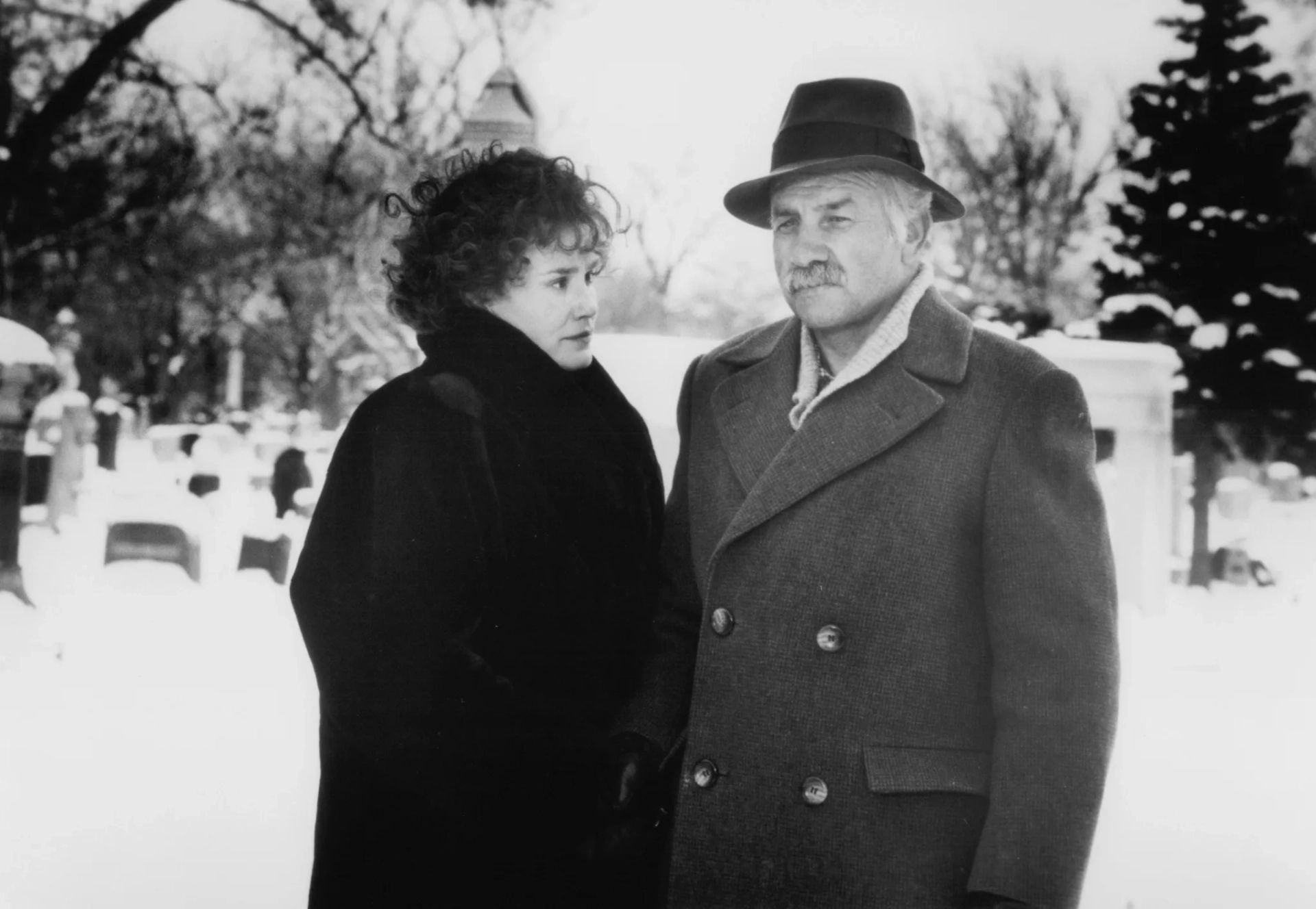 Armin Mueller-Stahl and Jessica Lange in Music Box (1989)