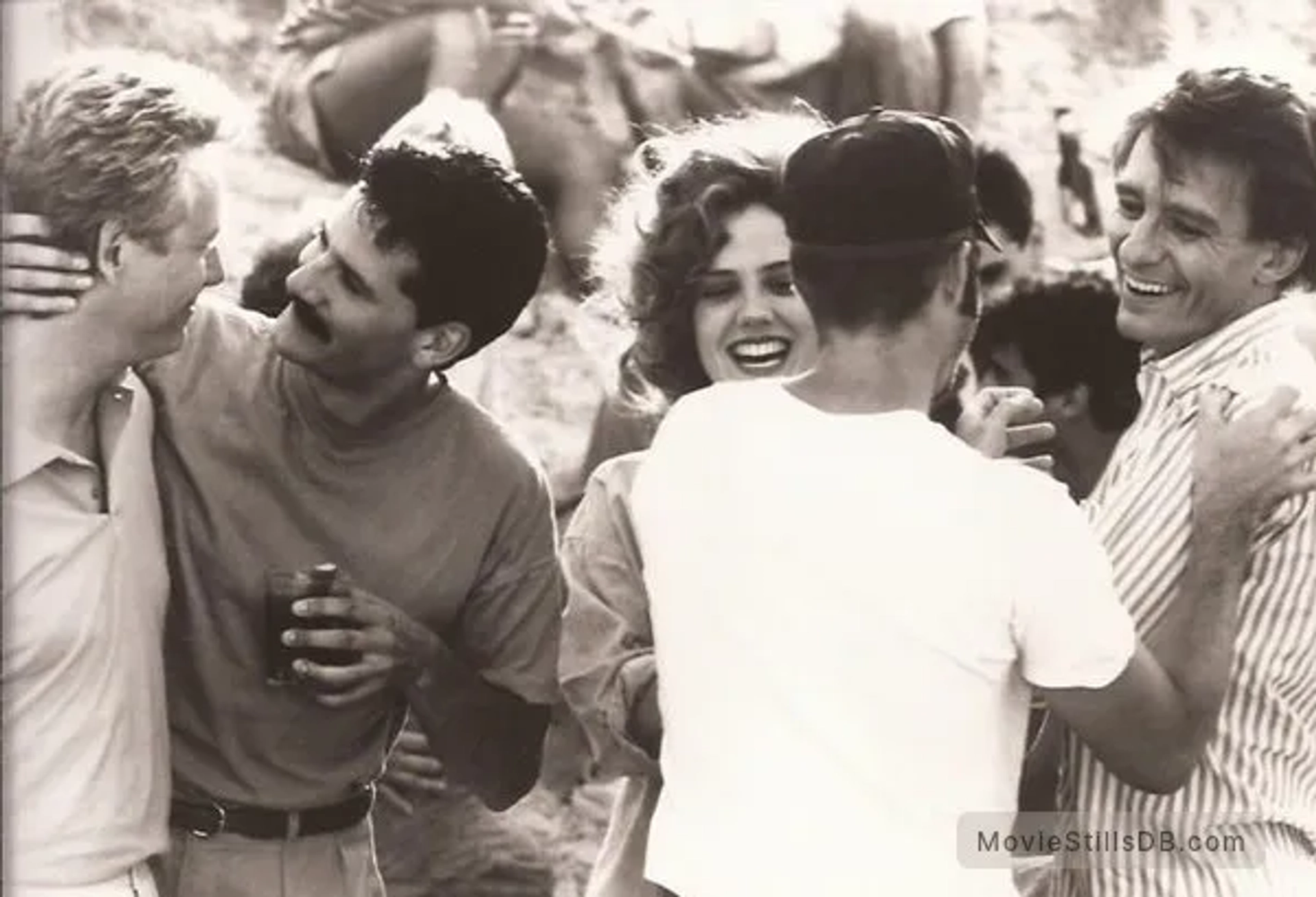 Mary-Louise Parker, Bruce Davison, Campbell Scott, and Mark Lamos in Longtime Companion (1989)