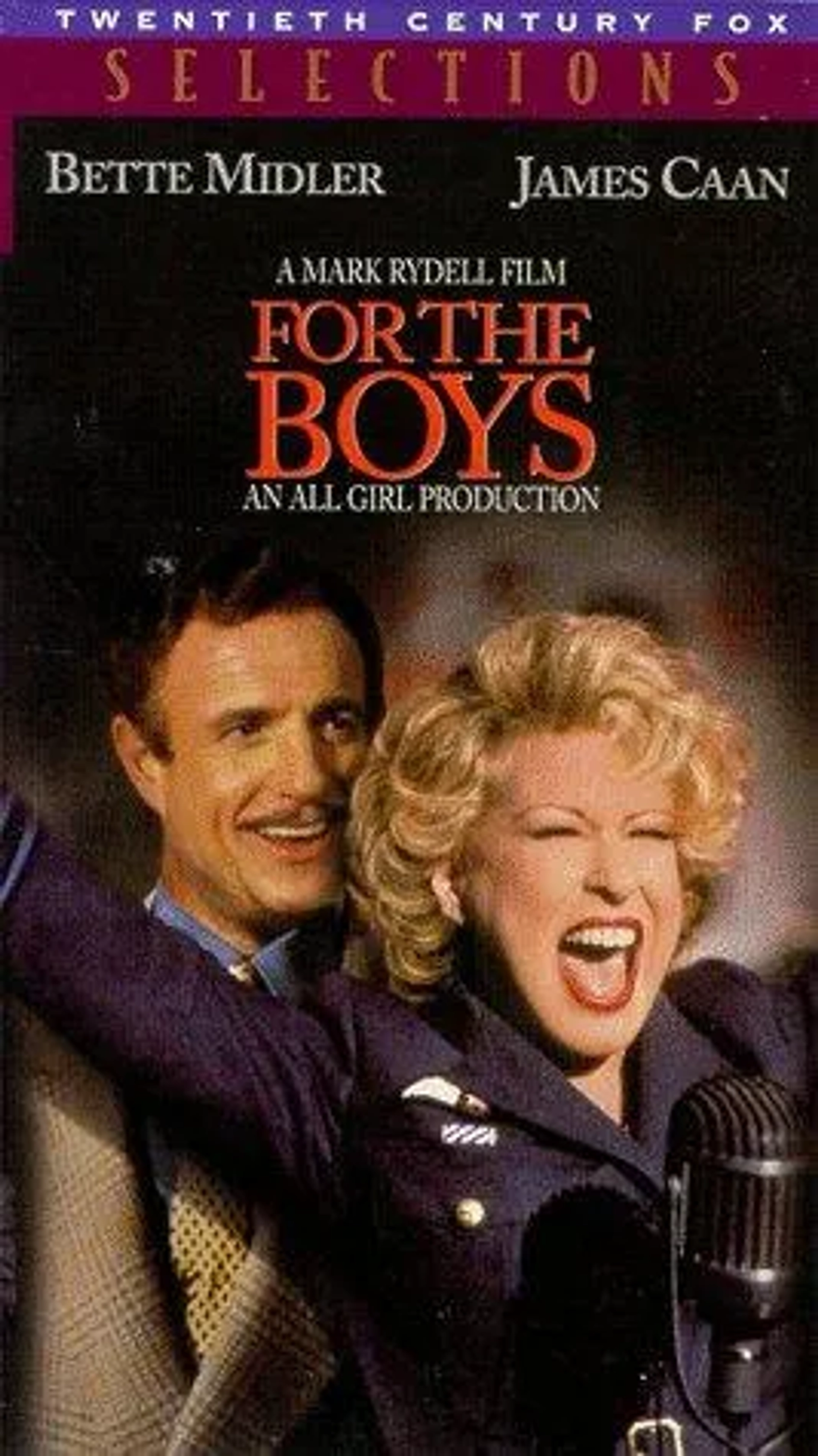 Bette Midler and James Caan in For the Boys (1991)