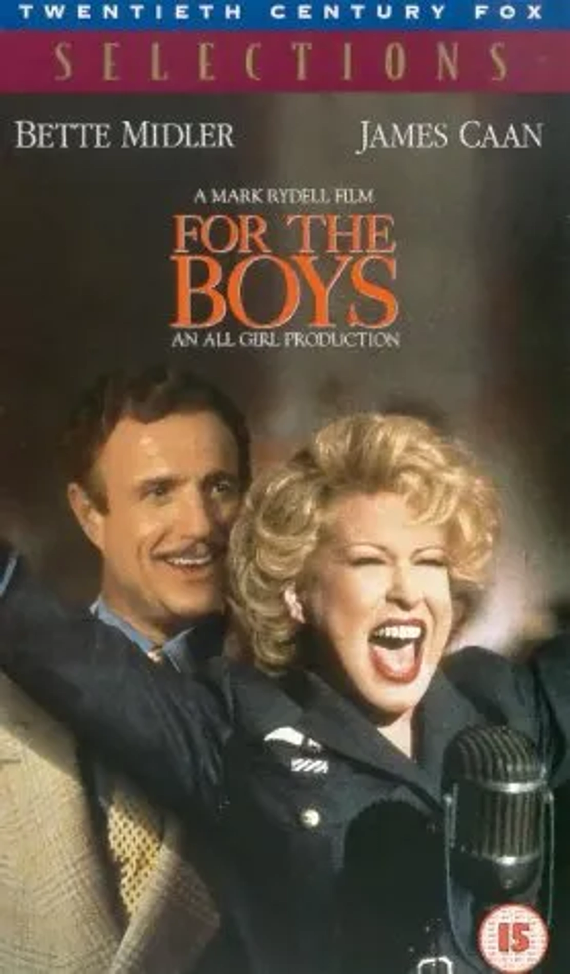 Bette Midler and James Caan in For the Boys (1991)