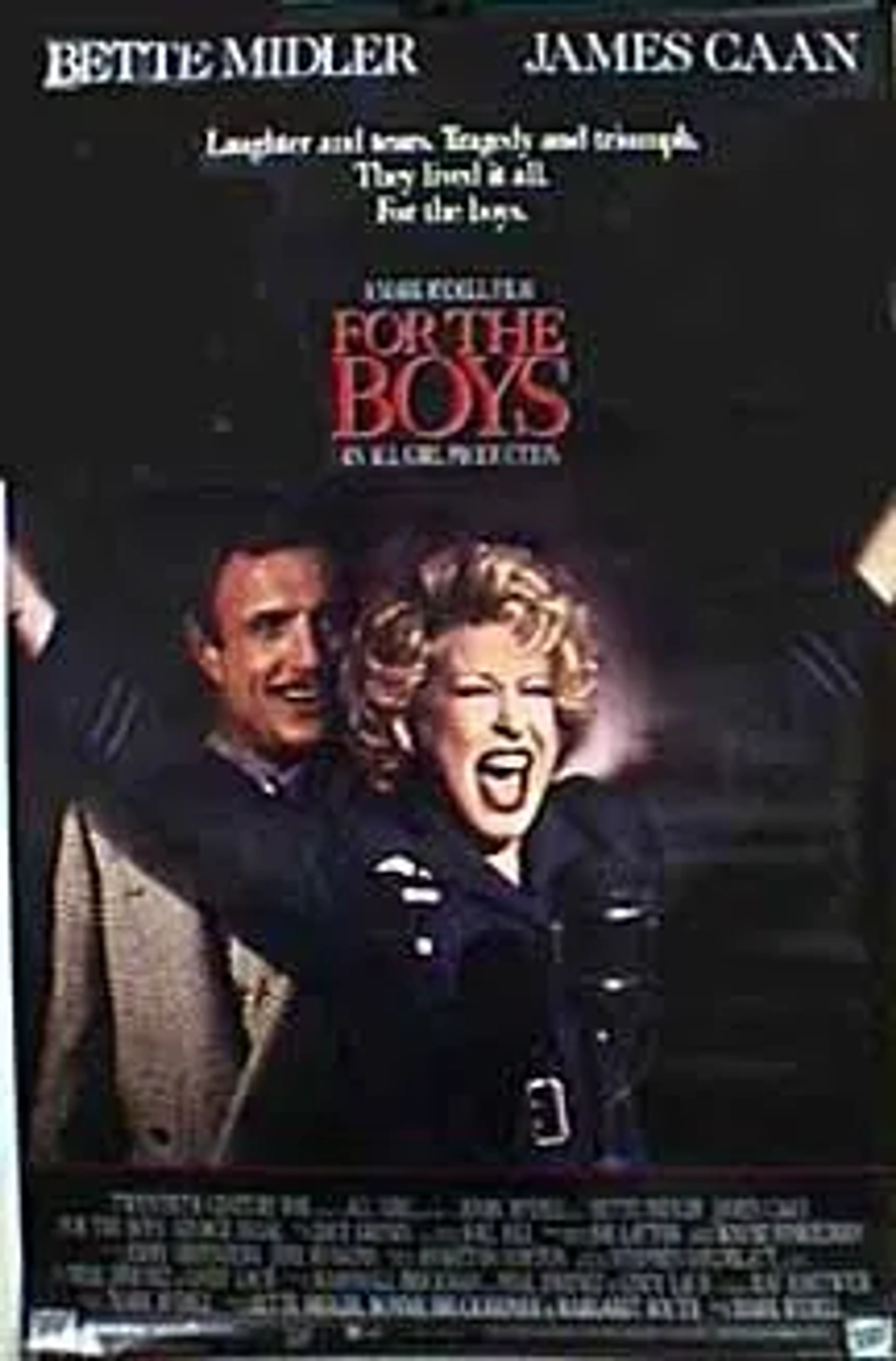 Bette Midler and James Caan in For the Boys (1991)