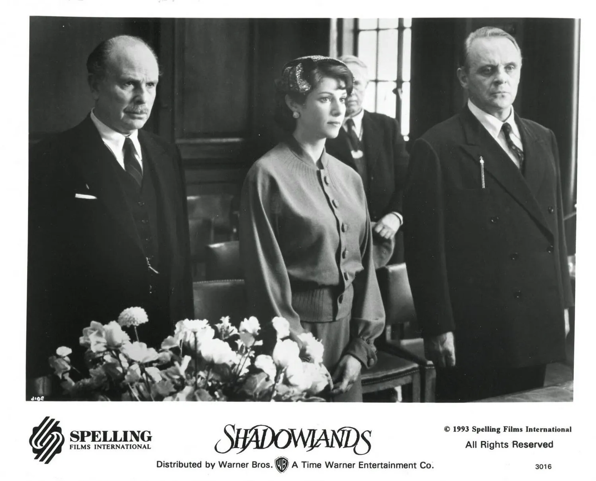 Anthony Hopkins, Debra Winger, and Edward Hardwicke in Shadowlands (1993)