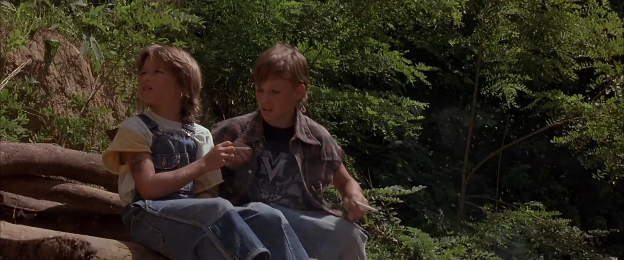 Brad Renfro and David Speck in The Client (1994)