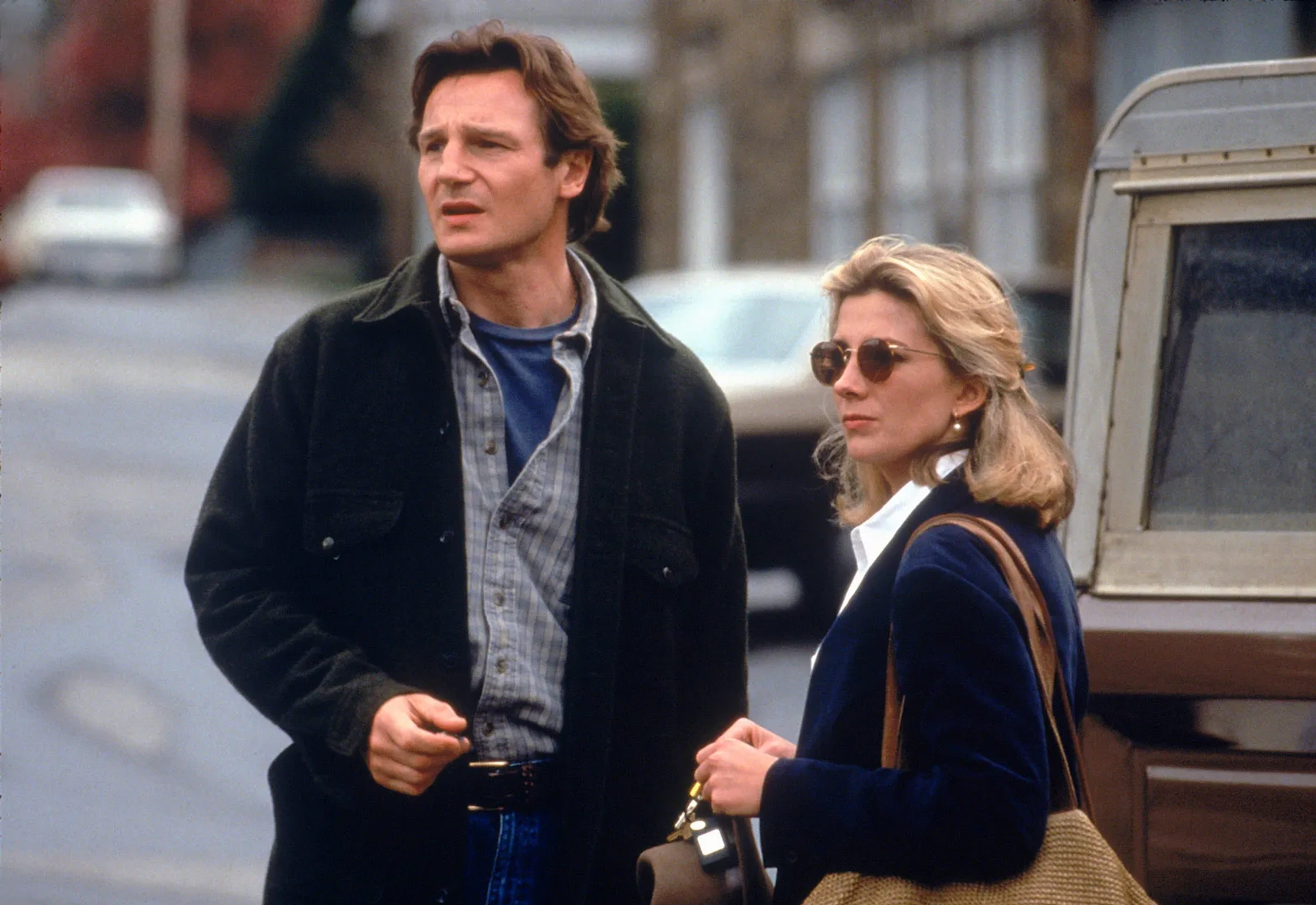 Liam Neeson and Natasha Richardson in Nell (1994)