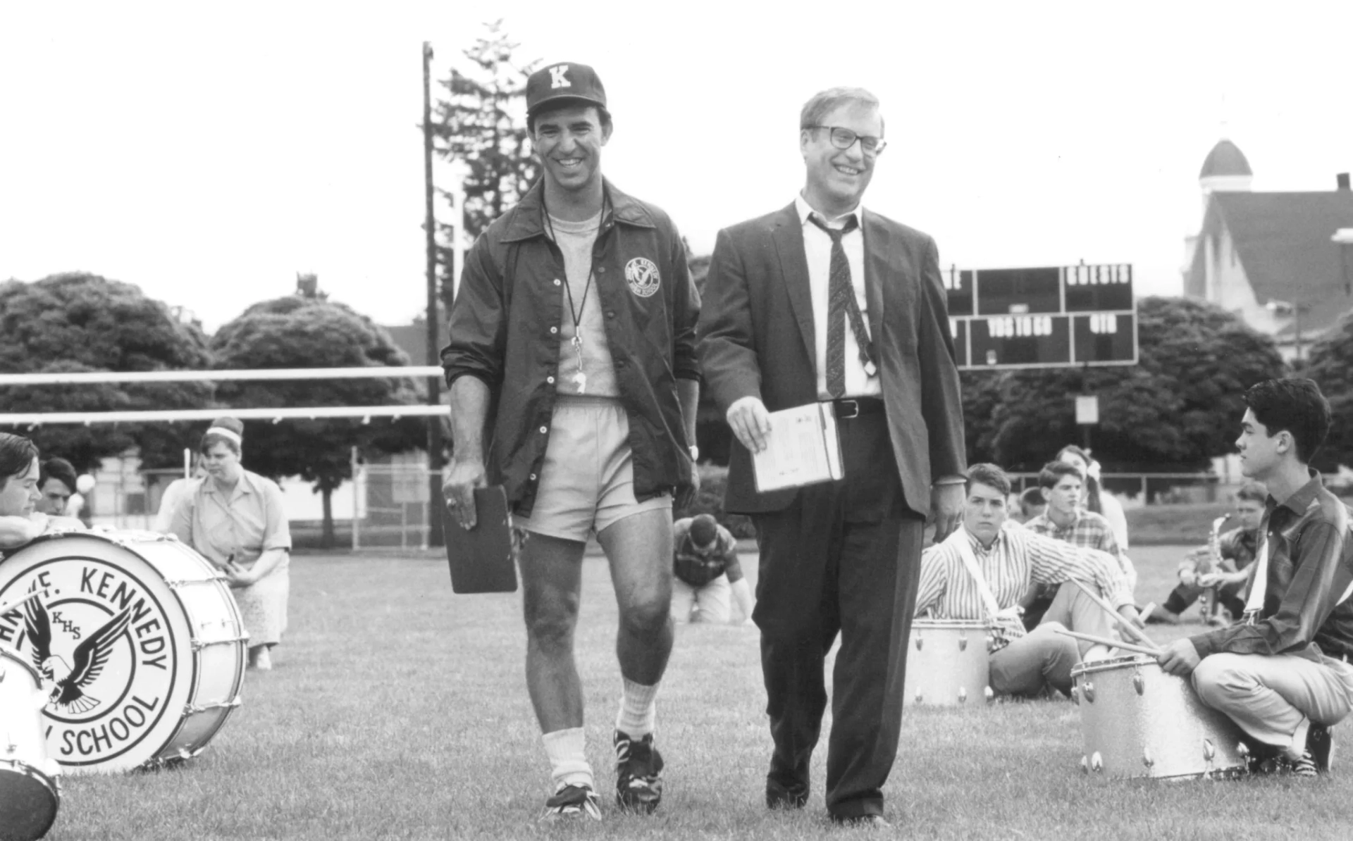 Richard Dreyfuss and Jay Thomas in Mr. Holland's Opus (1995)