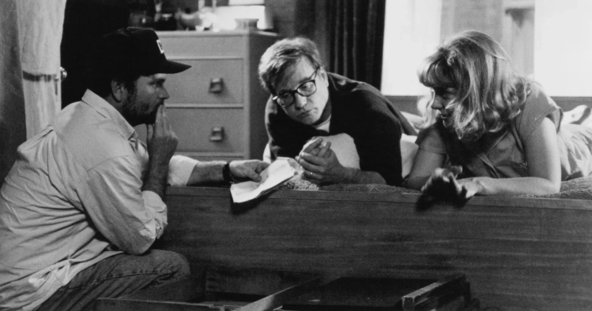 Richard Dreyfuss, Glenne Headly, and Stephen Herek in Mr. Holland's Opus (1995)