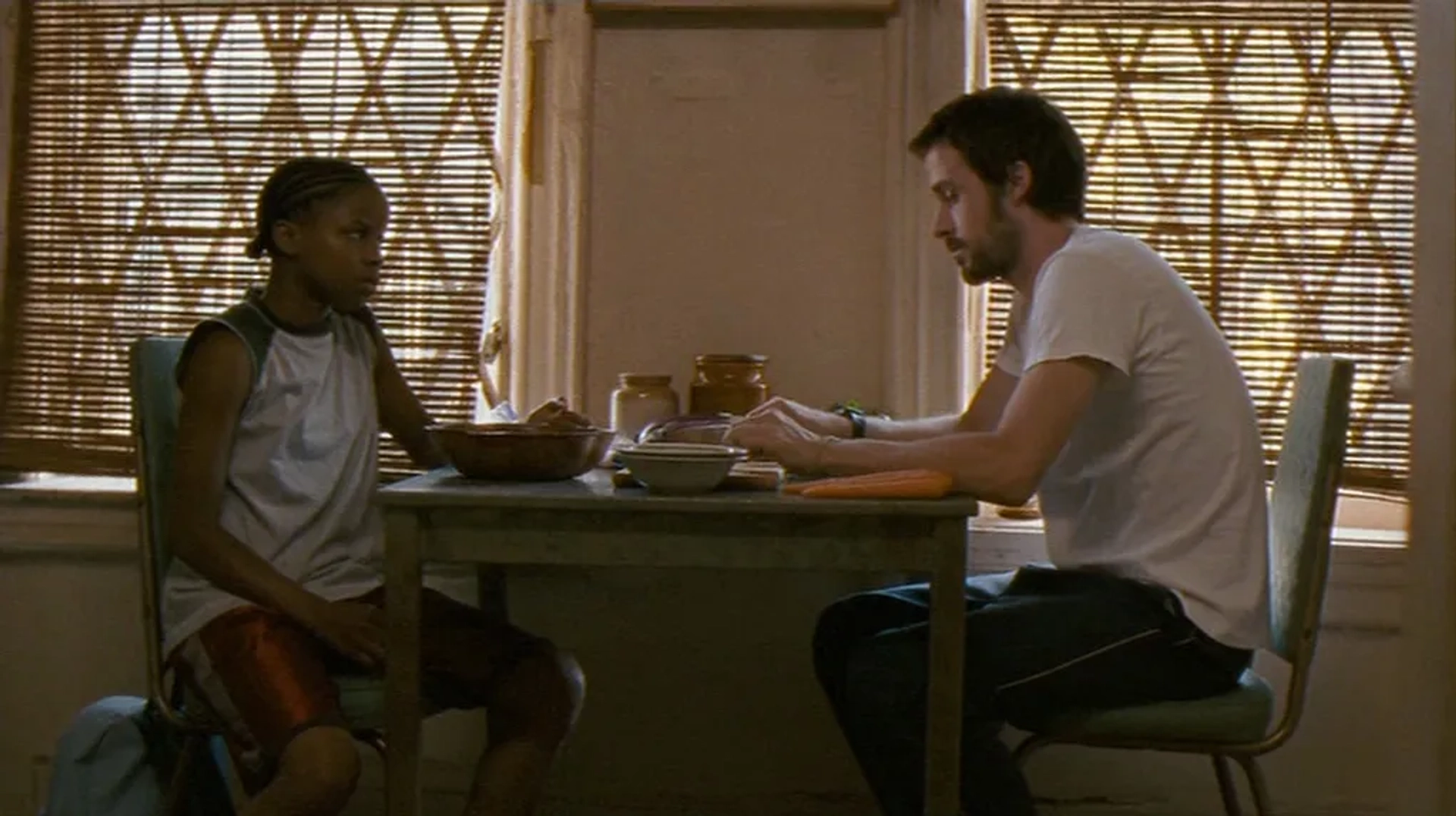 Ryan Gosling and Shareeka Epps in Half Nelson (2006)