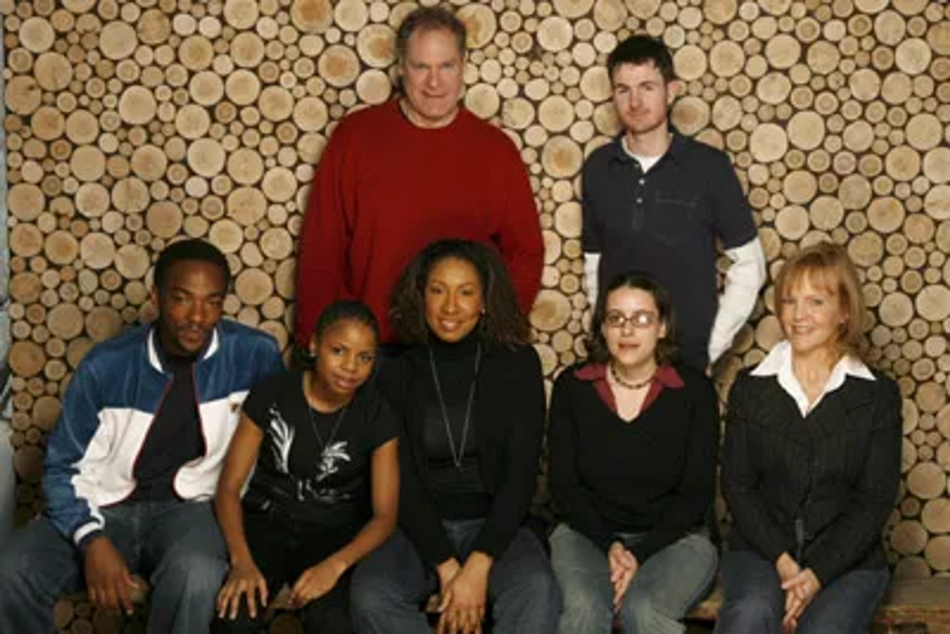 Ryan Fleck, Deborah Rush, Jay O. Sanders, Anthony Mackie, Karen Chilton, Anna Boden, and Shareeka Epps at an event for Half Nelson (2006)