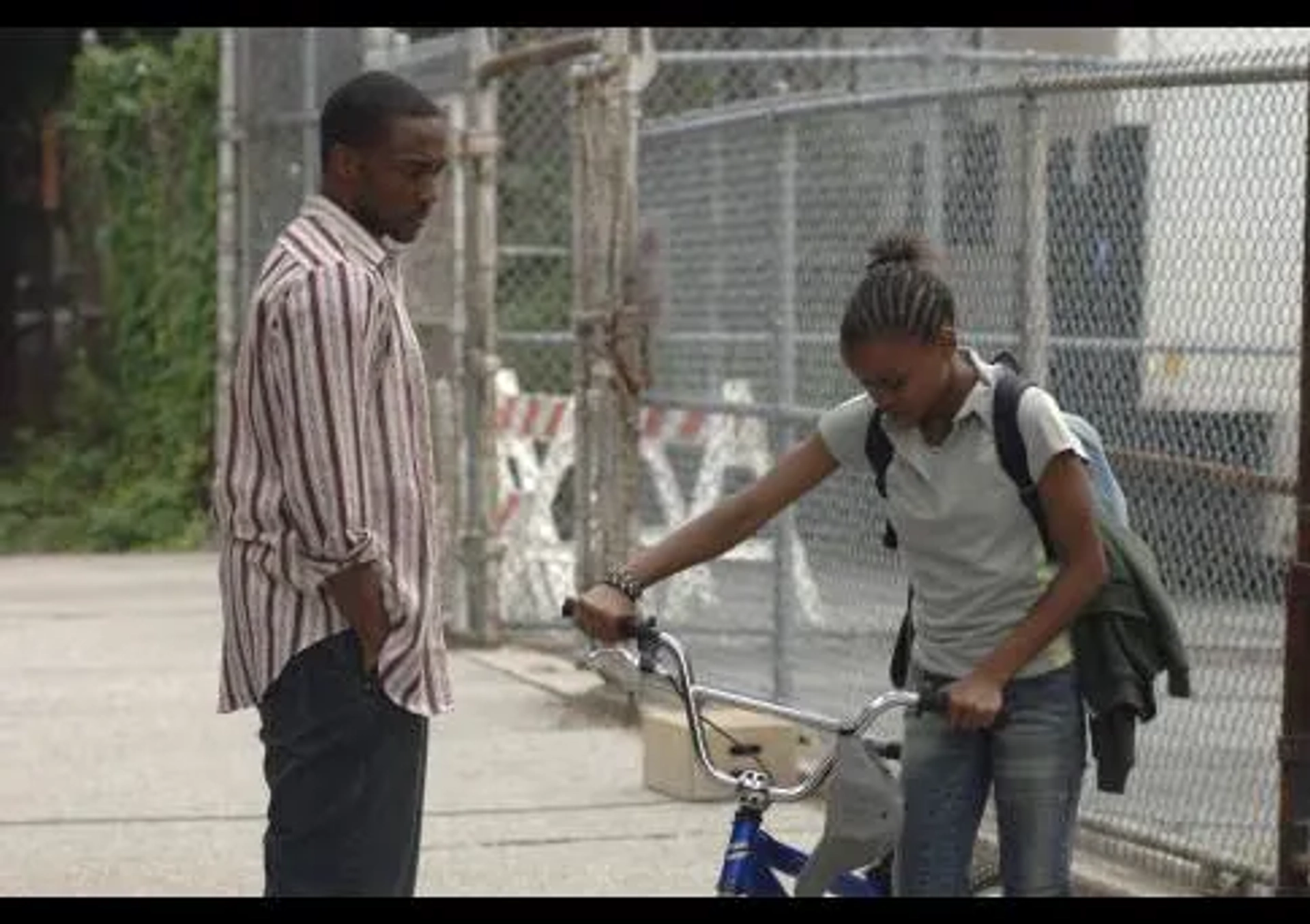 Anthony Mackie and Shareeka Epps in Half Nelson (2006)