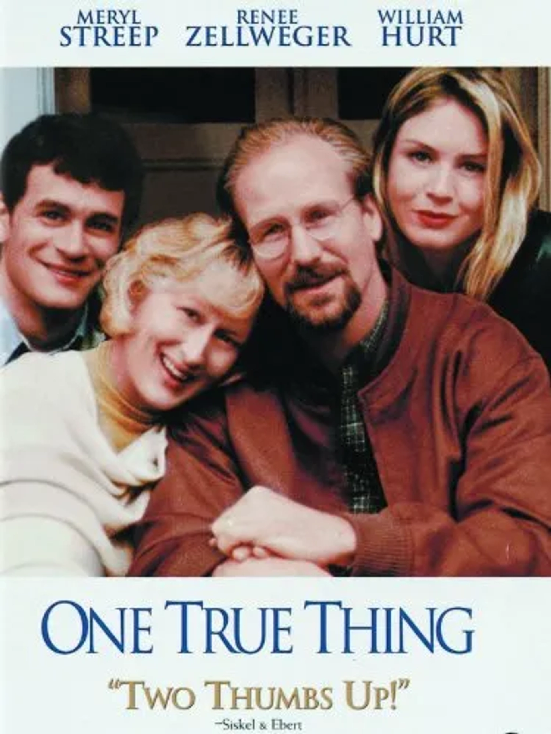 Renée Zellweger, William Hurt, Meryl Streep, and Tom Everett Scott in One True Thing (1998)