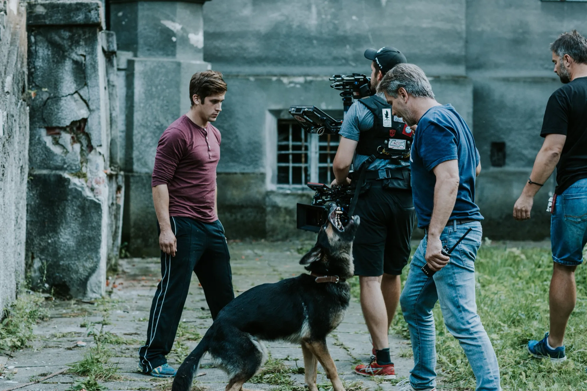 Gergo Benkoczy and Zoltan Horkai in Werewolf (2018)