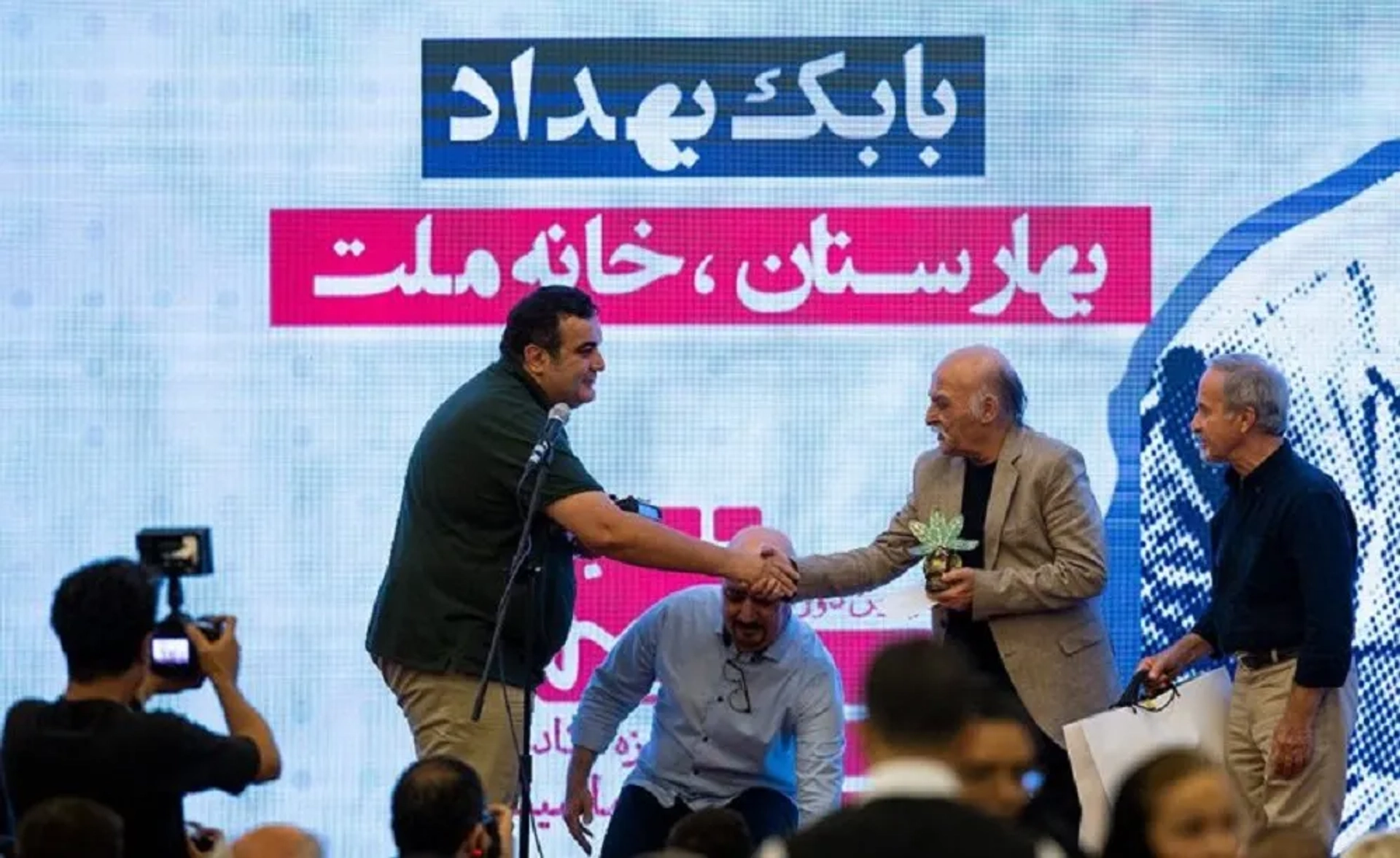 Babak Behdad at an event for Baharestan House of Nation (2019)