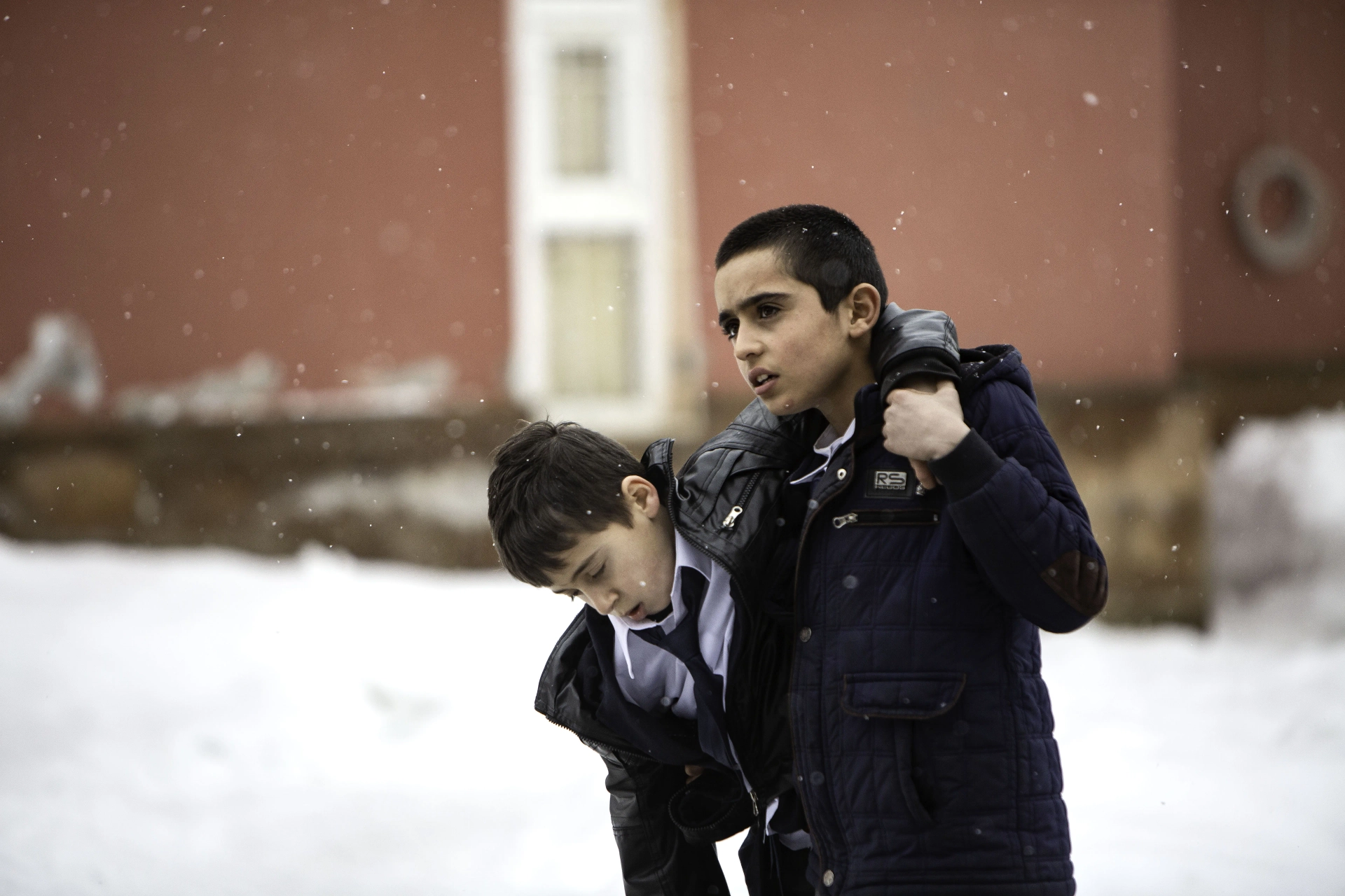 Samet Yildiz and Nurullah Alaca in Brother's Keeper (2021)