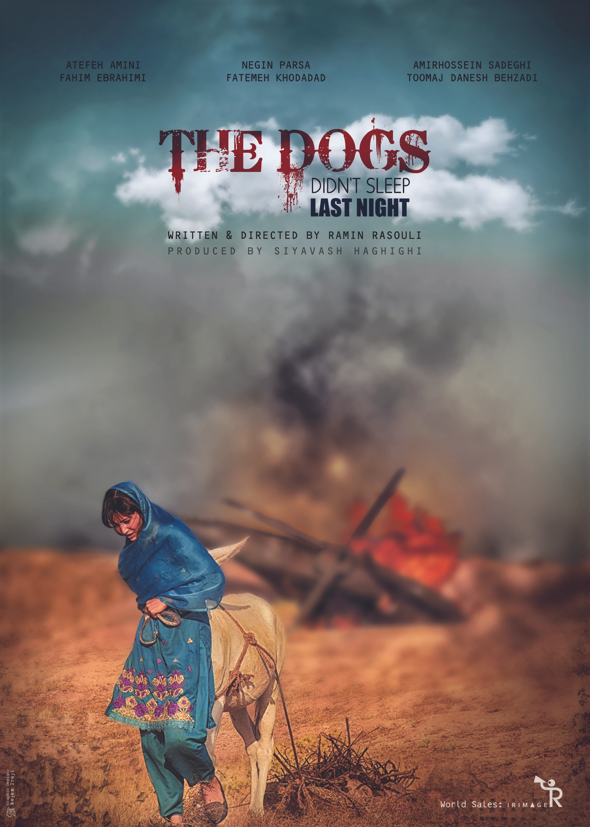 Atefeh Amini, Amir Hossein Sadeghi, Negin Parsa, Ramin Rasouli, Siyavash Haghighi, and Toomaj Danesh Behzadi in The Dogs Didn't Sleep Last Night (2020)