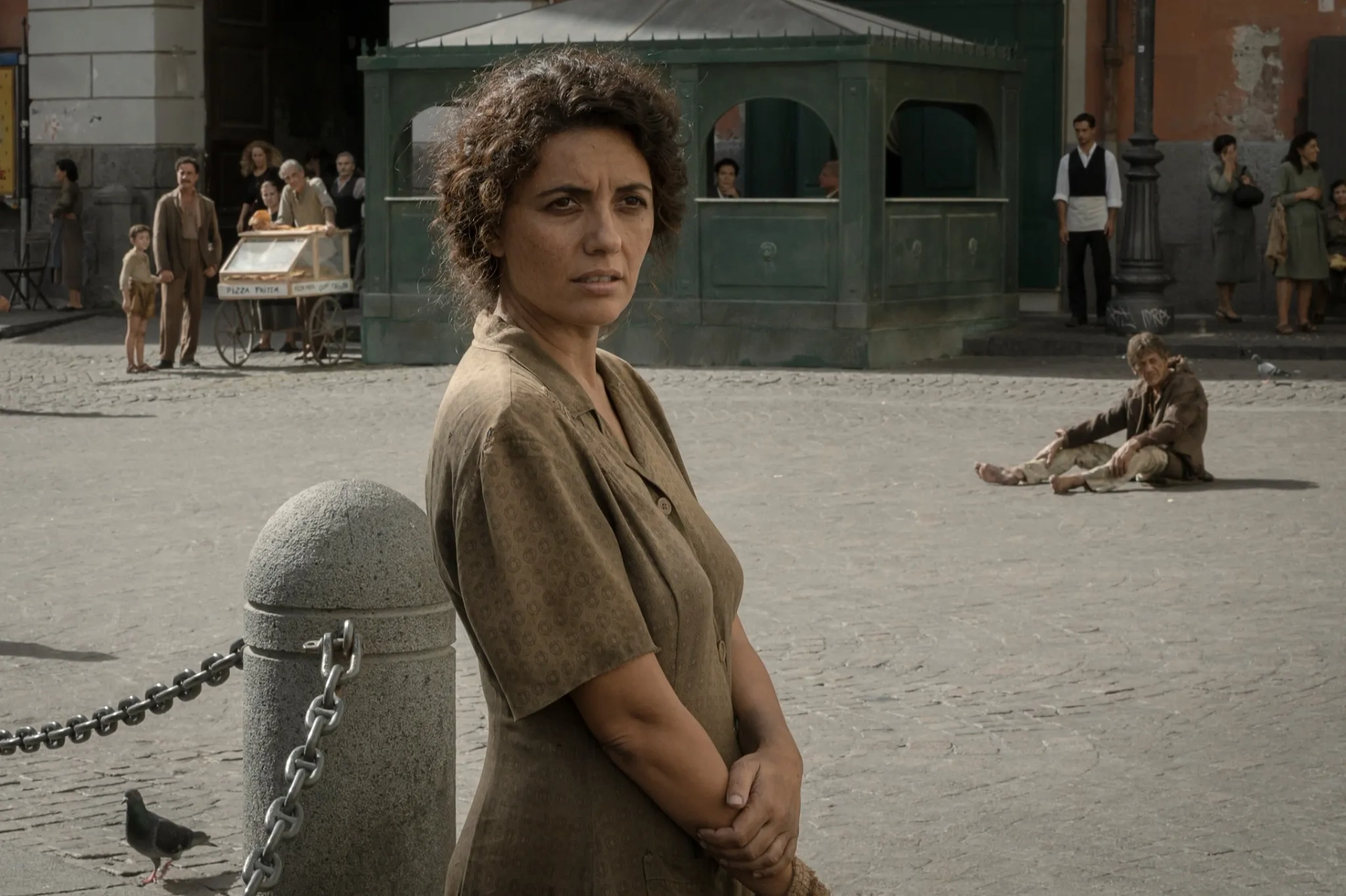 Serena Rossi in The Children's Train (2024)