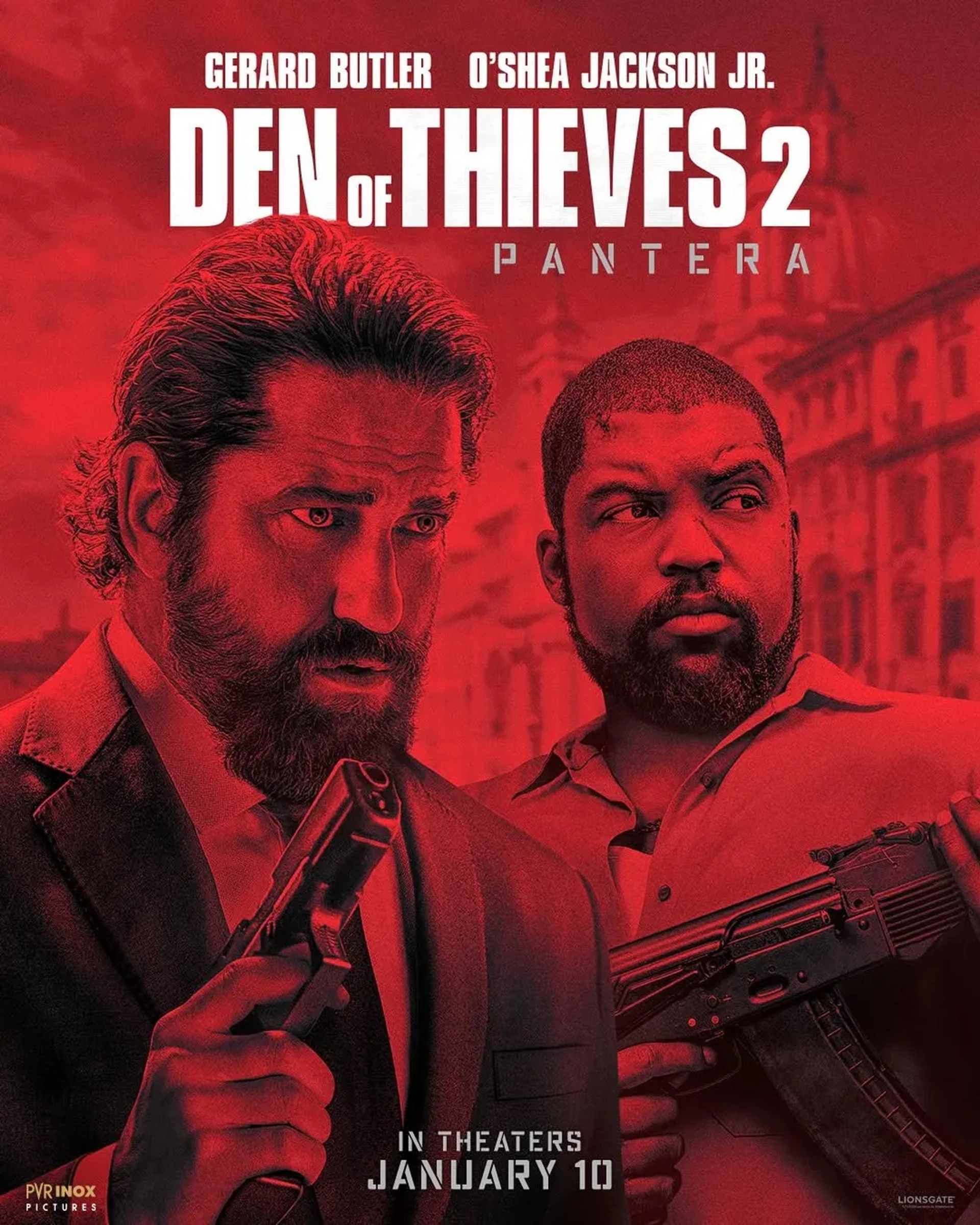 Gerard Butler and O'Shea Jackson Jr. in Den of Thieves 2: Pantera (2025)