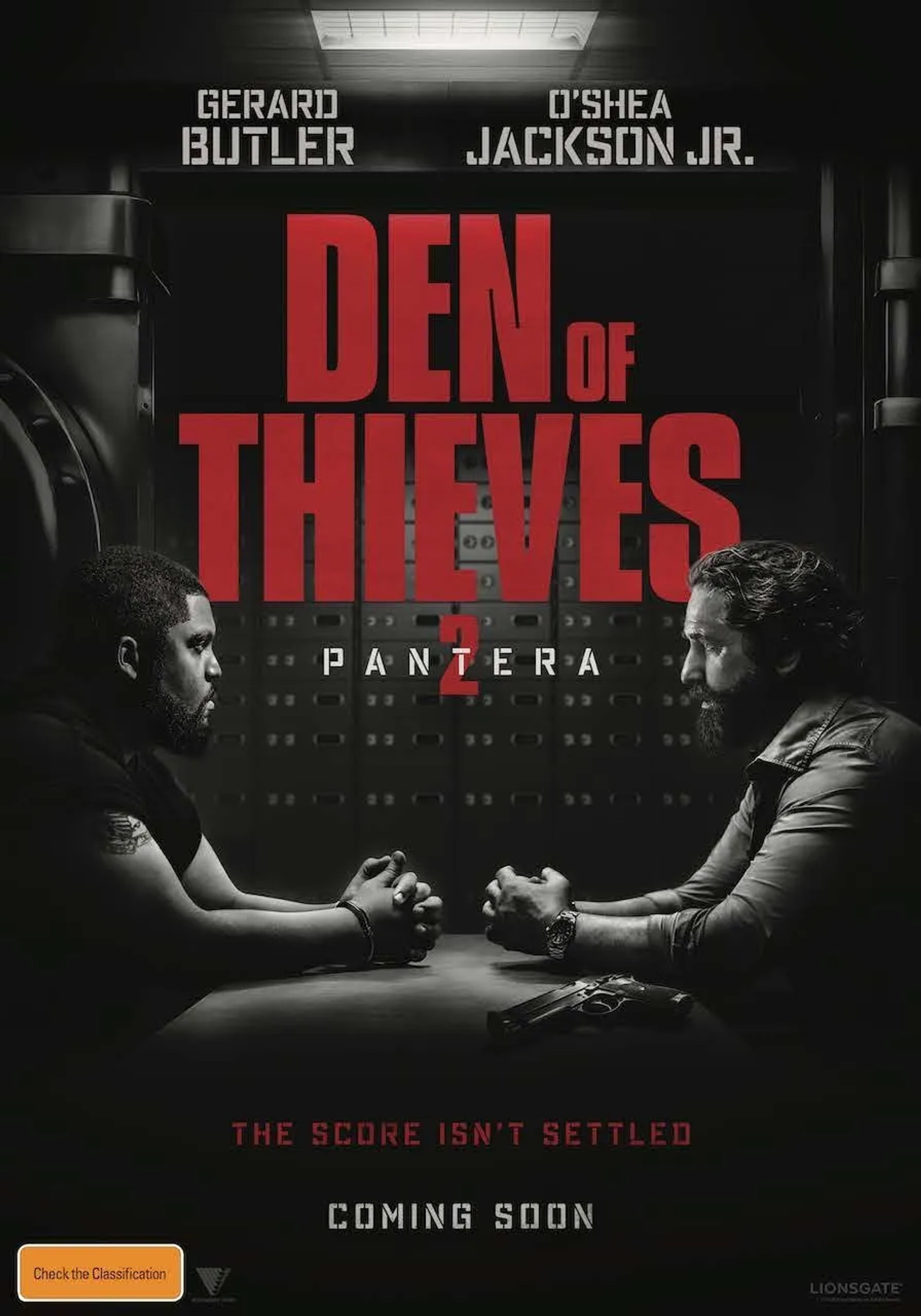 Gerard Butler and O'Shea Jackson Jr. in Den of Thieves: Pantera (2025)