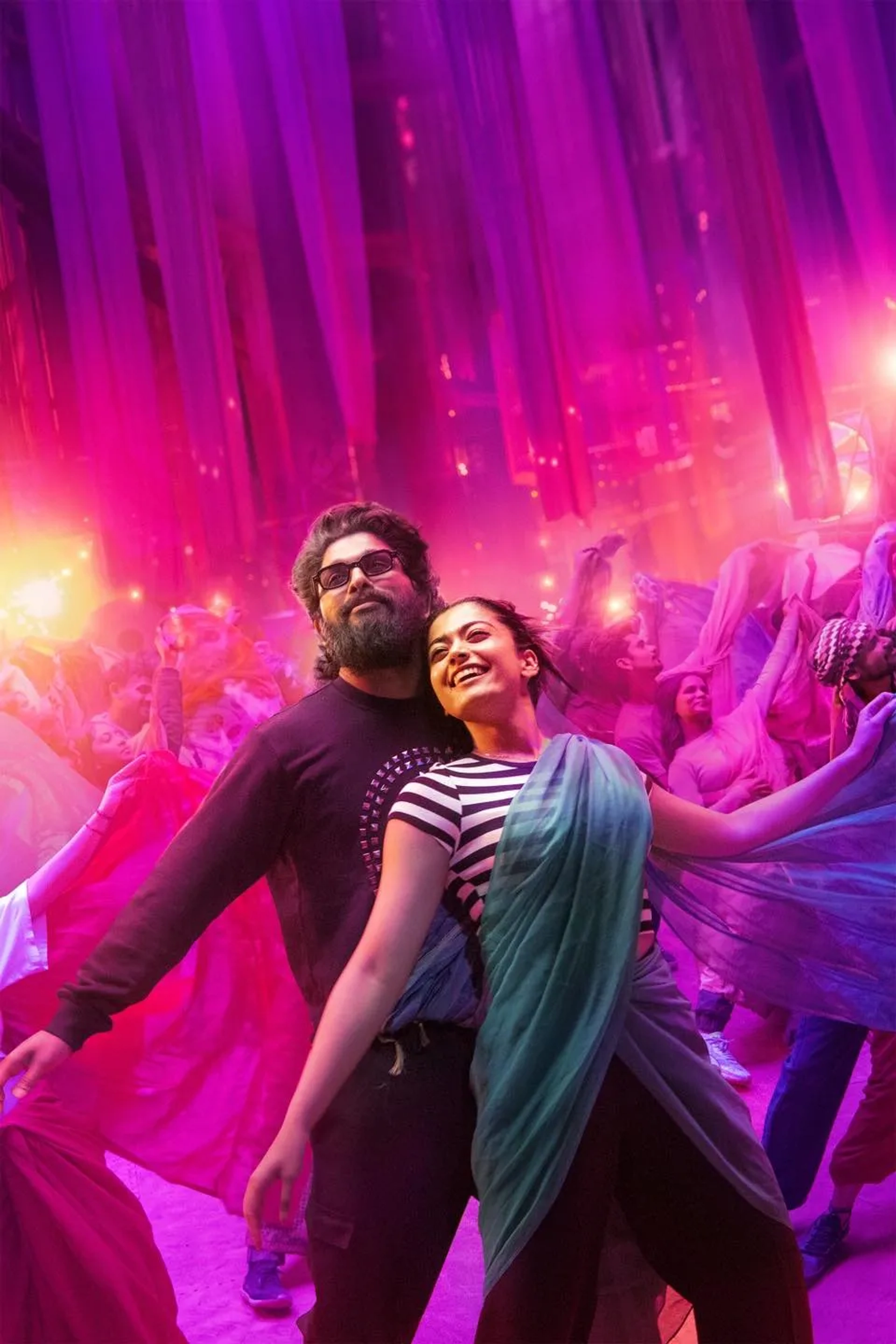 Allu Arjun and Rashmika Mandanna in Pushpa: The Rule - Part 2 (2024)