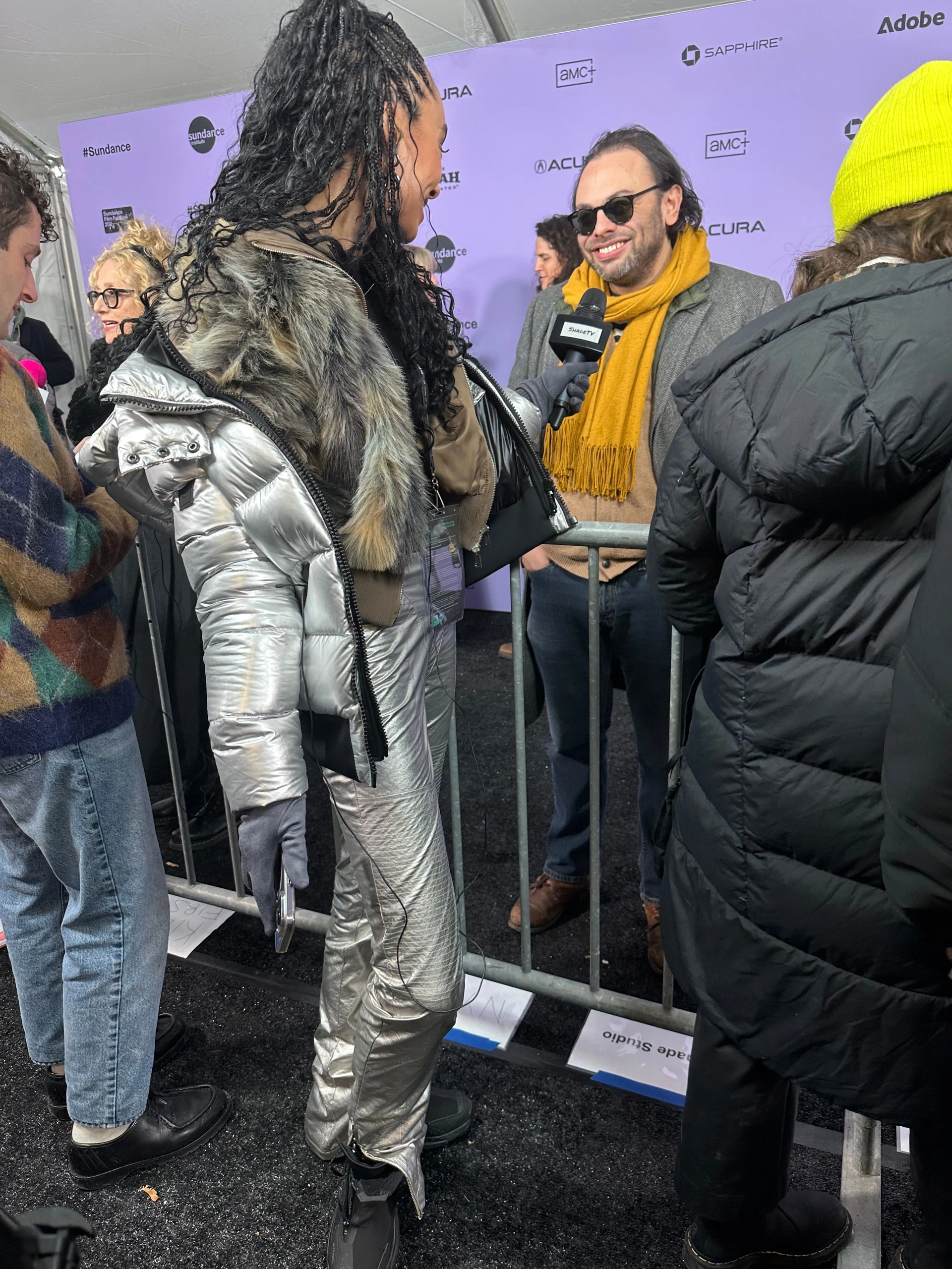 Marissa Hill and Nathan Silver at the World Premiere of Between the Temples, Sundance Film Festival, Park City, UT