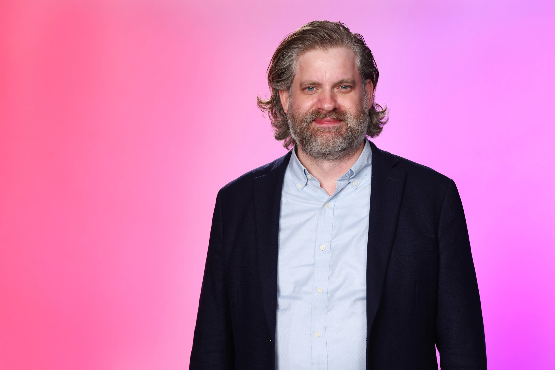 John Magary at an event for Between the Temples (2024)