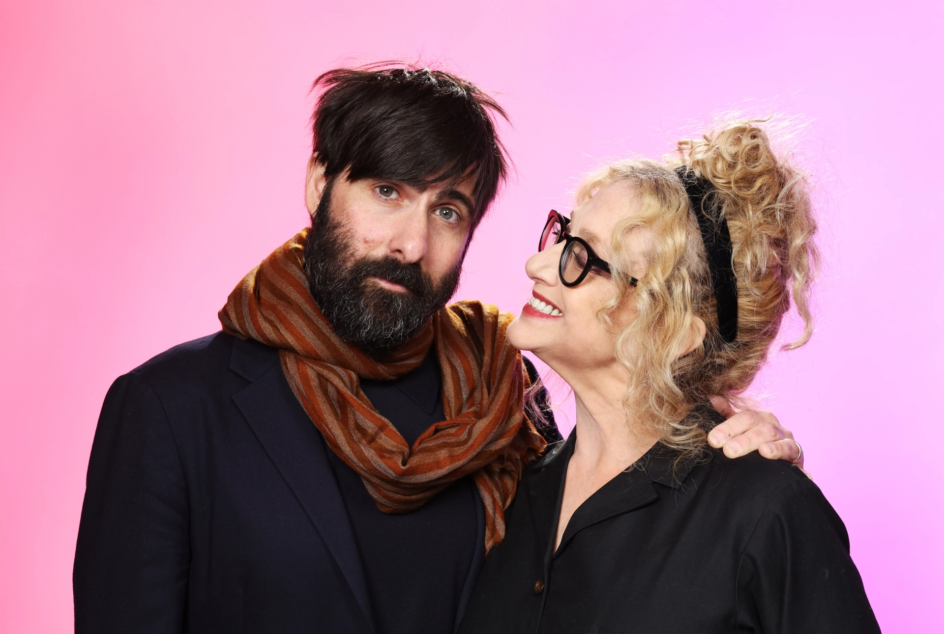 Carol Kane and Jason Schwartzman at an event for Between the Temples (2024)