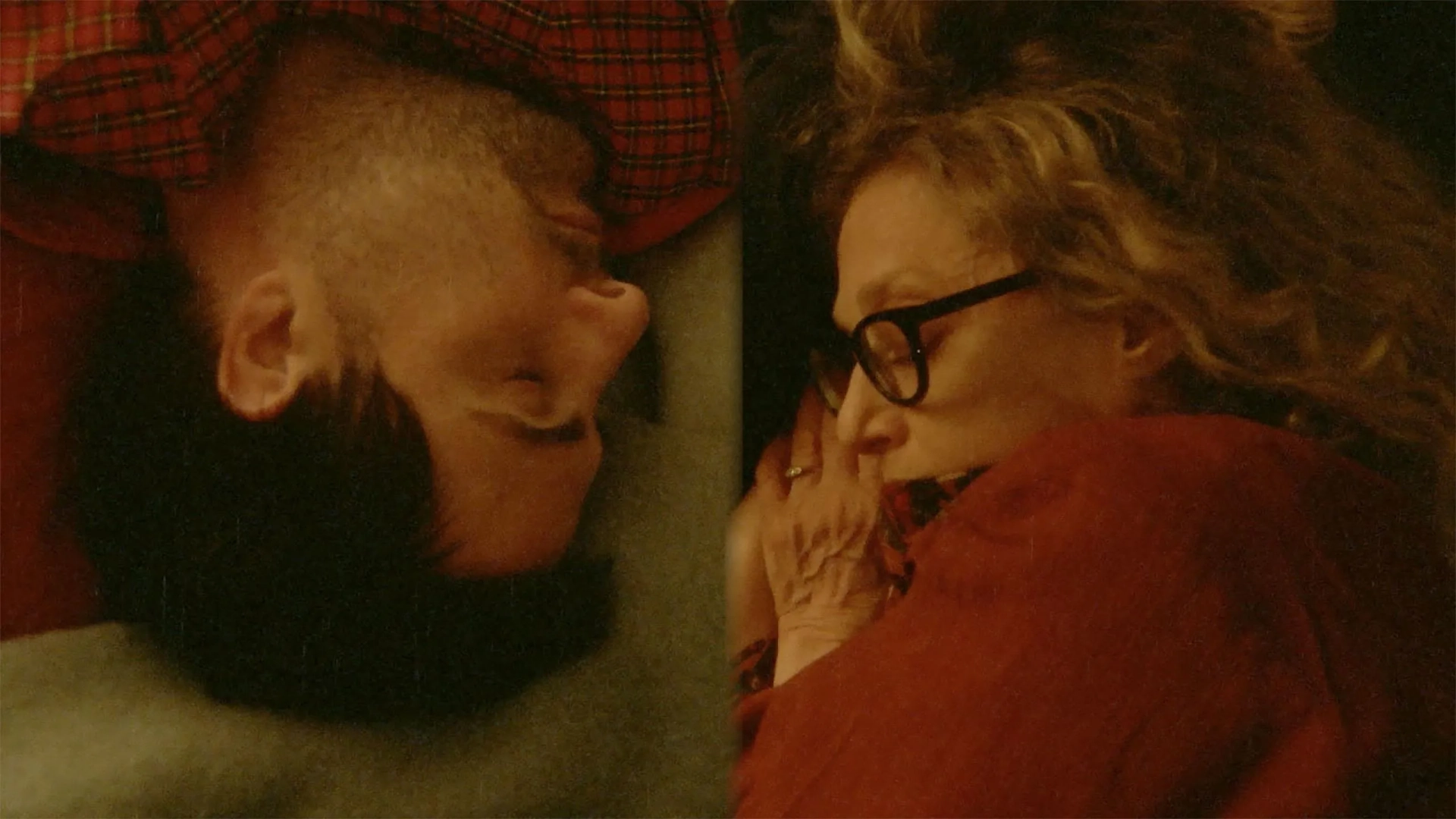 Carol Kane and Jason Schwartzman in Between the Temples (2024)