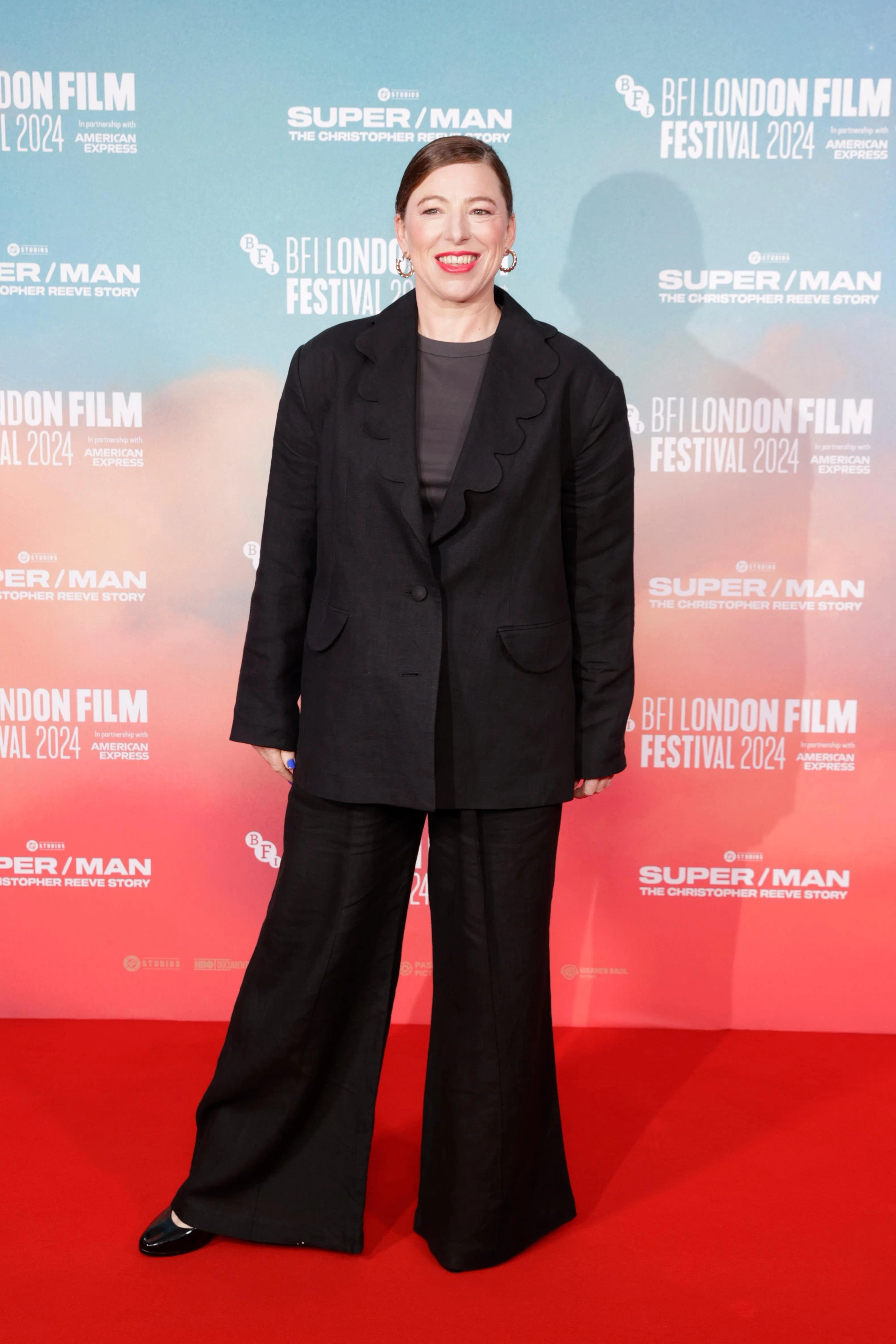 Lizzie Gillett at an event for Super/Man: The Christopher Reeve Story (2024)
