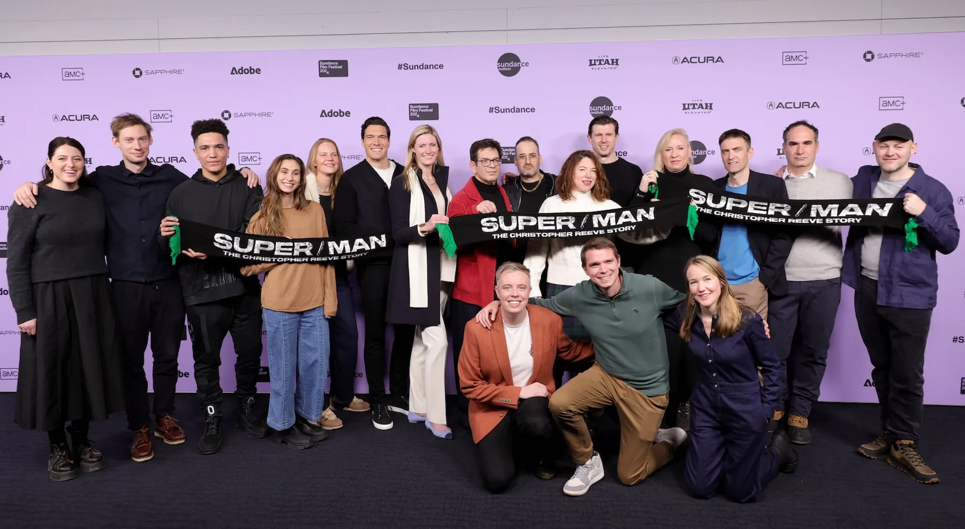 Ian Bonhôte, Peter Ettedgui, Matthew Reeve, Robert Ford, and Alexandra Reeve Givens in Super/Man: The Christopher Reeve Story (2024)