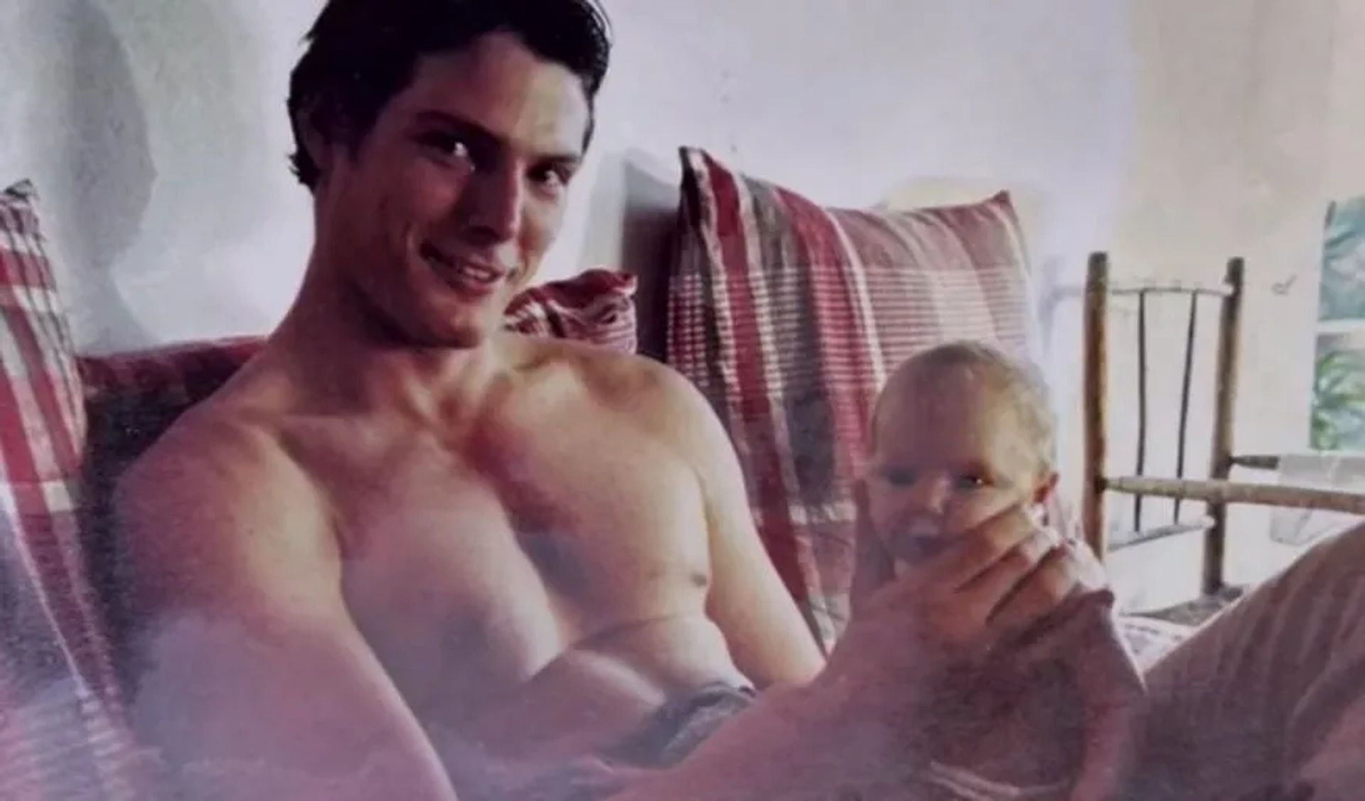 Christopher Reeve and Matthew Reeve in Super/Man: The Christopher Reeve Story (2024)
