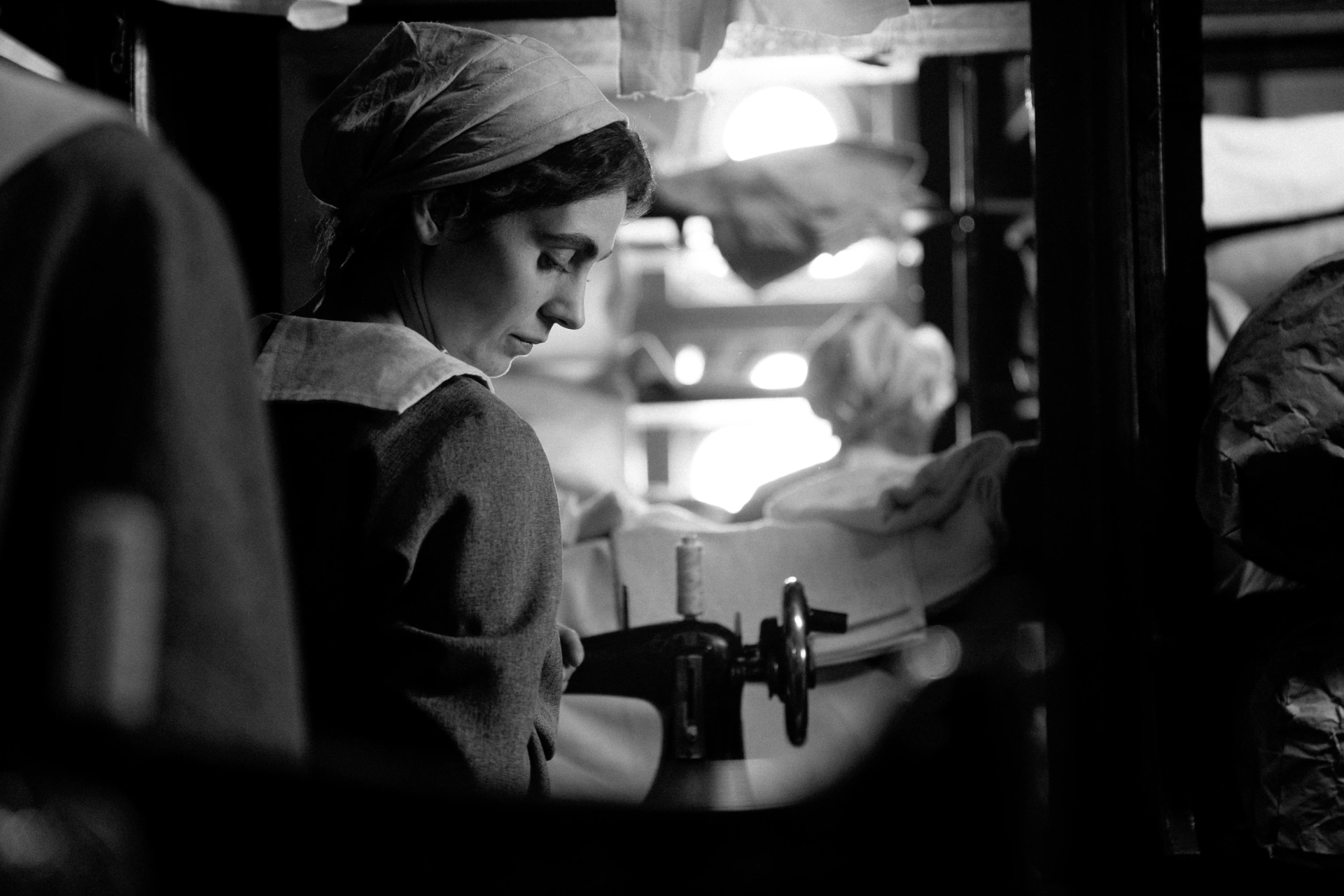Vic Carmen Sonne in The Girl with the Needle (2024)