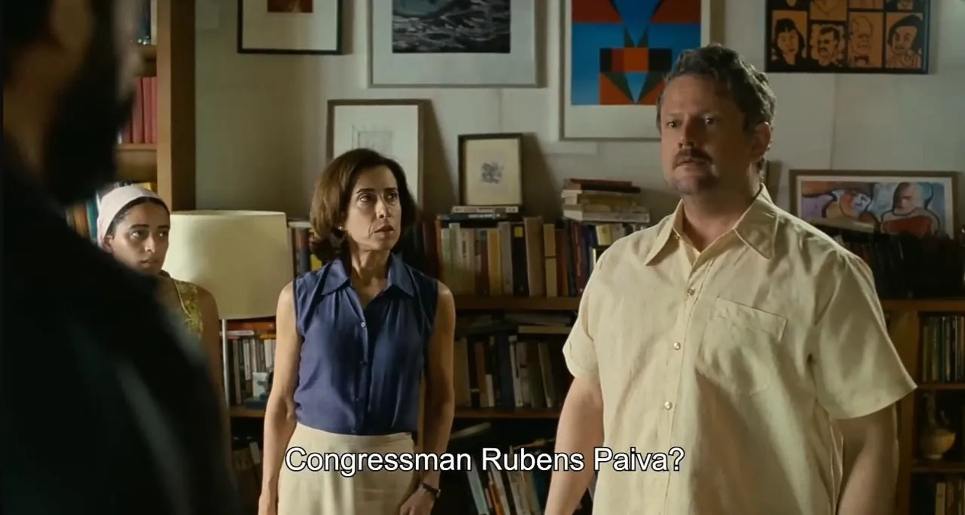 Selton Mello, Fernanda Torres, and Pri Helena in I'm Still Here (2024)