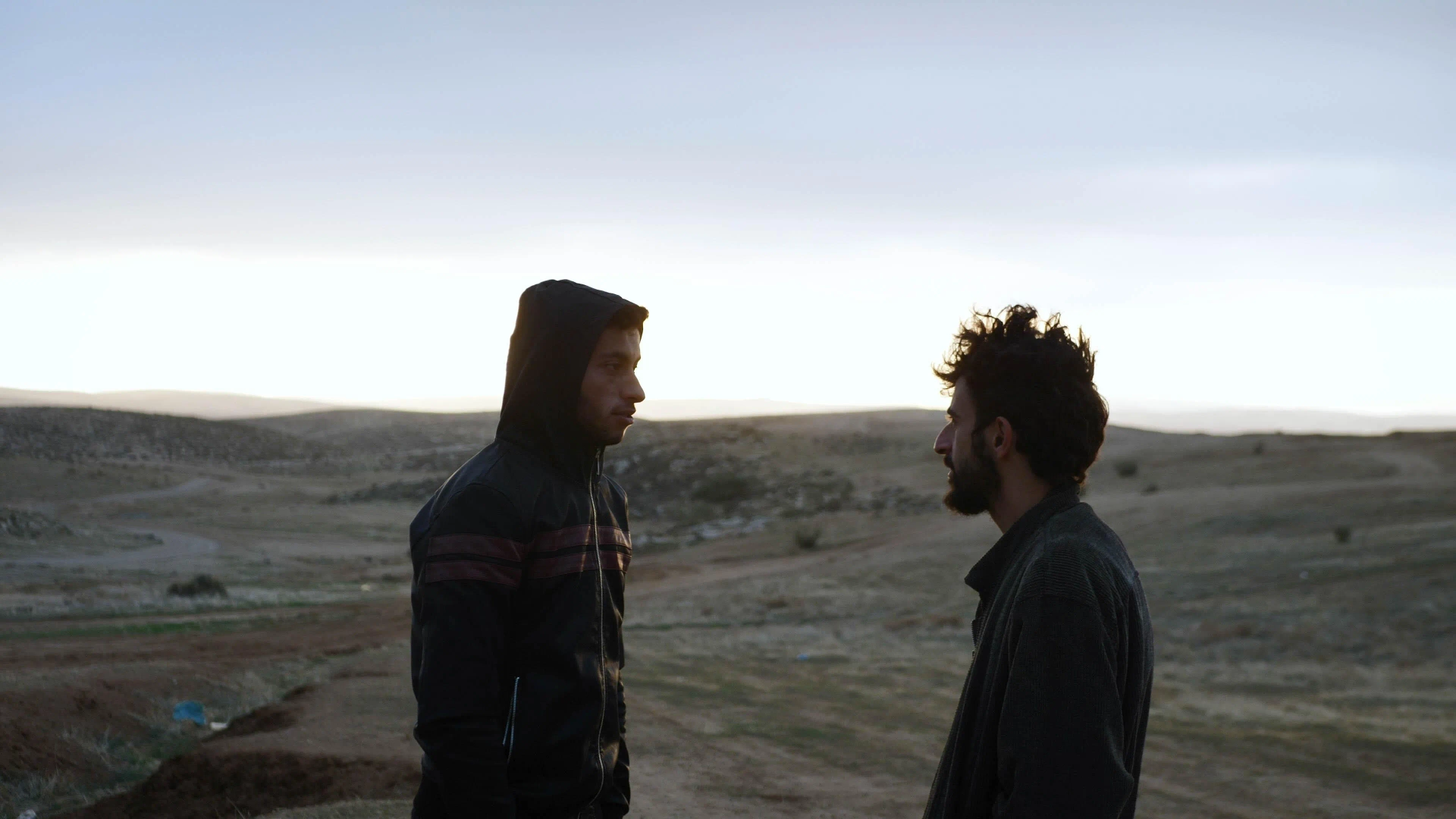 Basel Adra and Yuval Abraham in No Other Land (2024)
