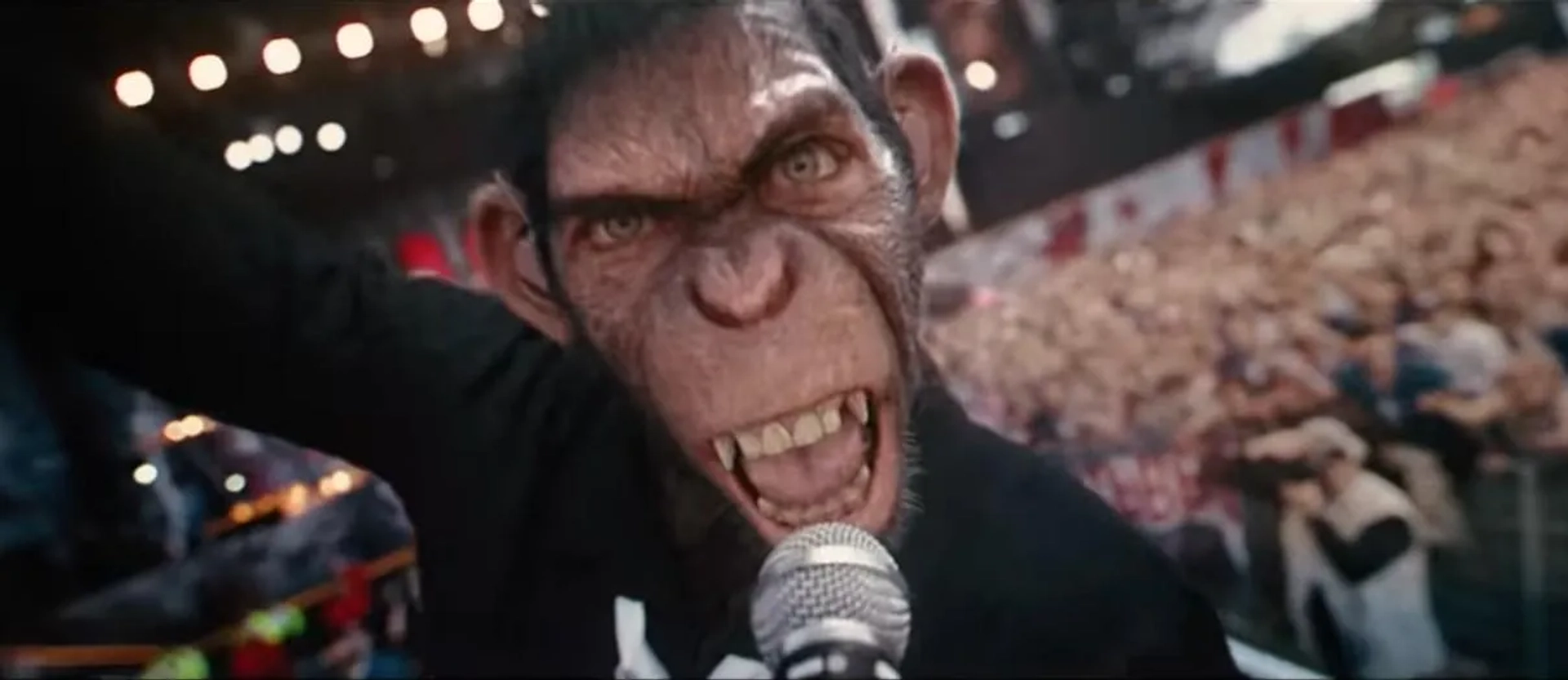 Robbie Williams in Better Man (2024)