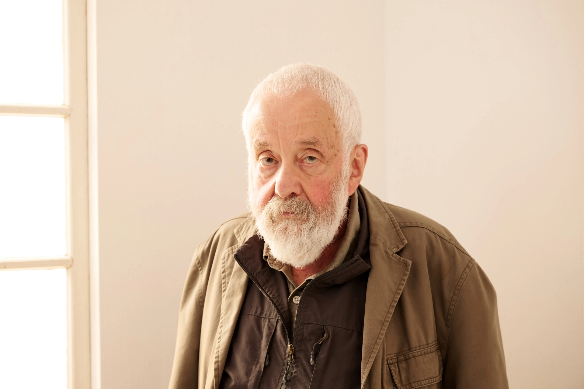 Mike Leigh at an event for Hard Truths (2024)