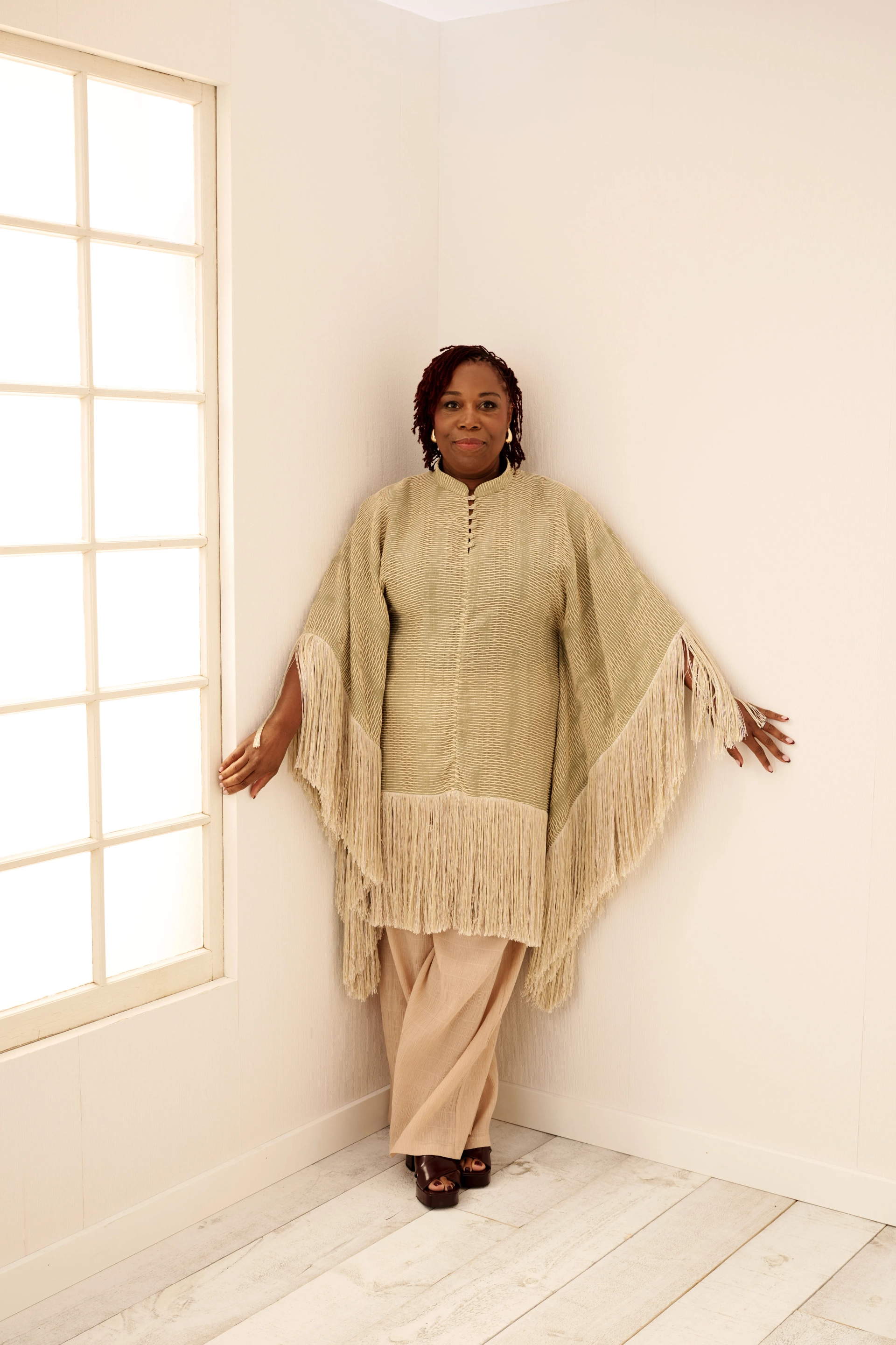 Michele Austin at an event for Hard Truths (2024)