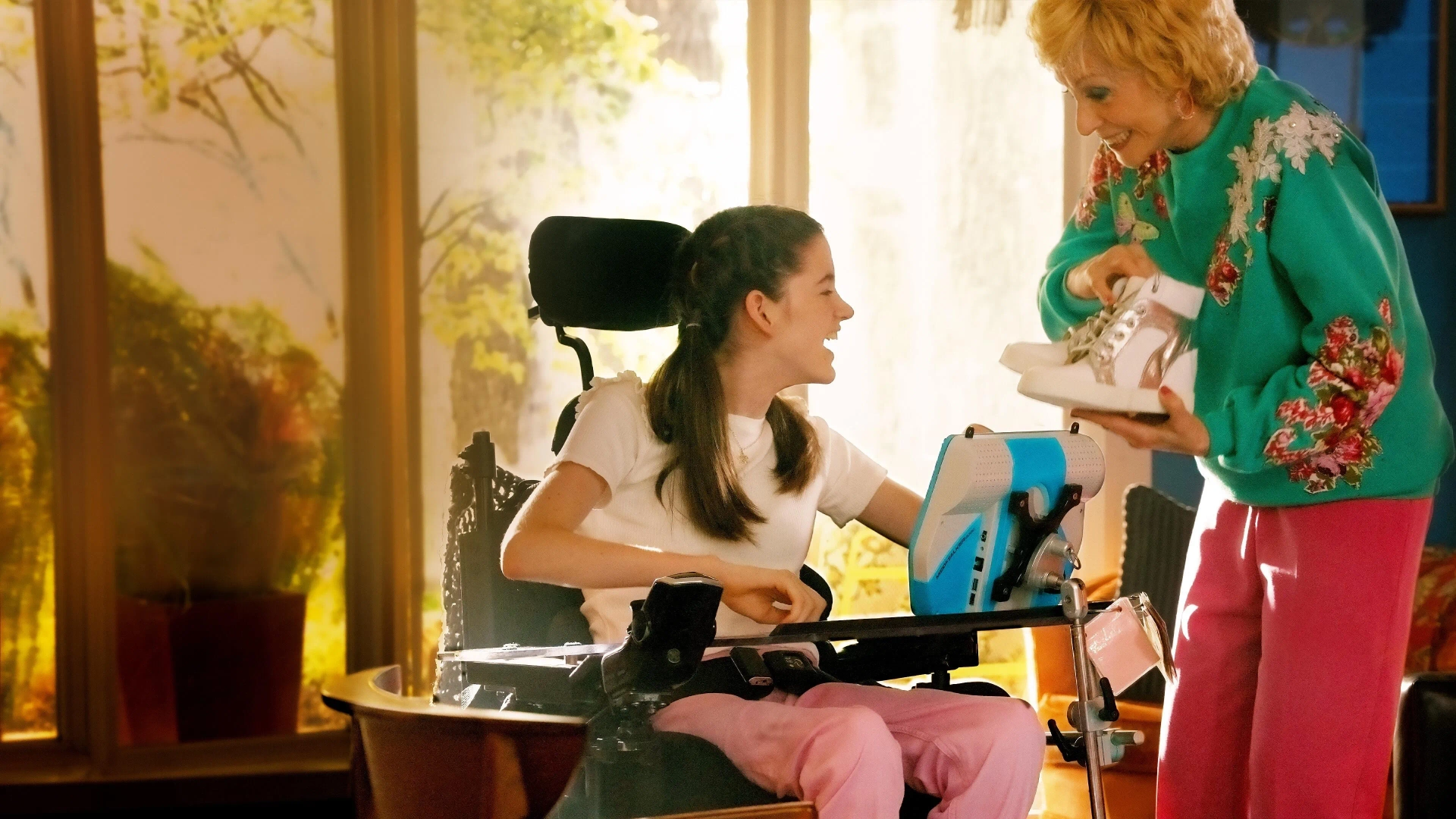 Judith Light and Phoebe-Rae Taylor in Out of My Mind (2024)