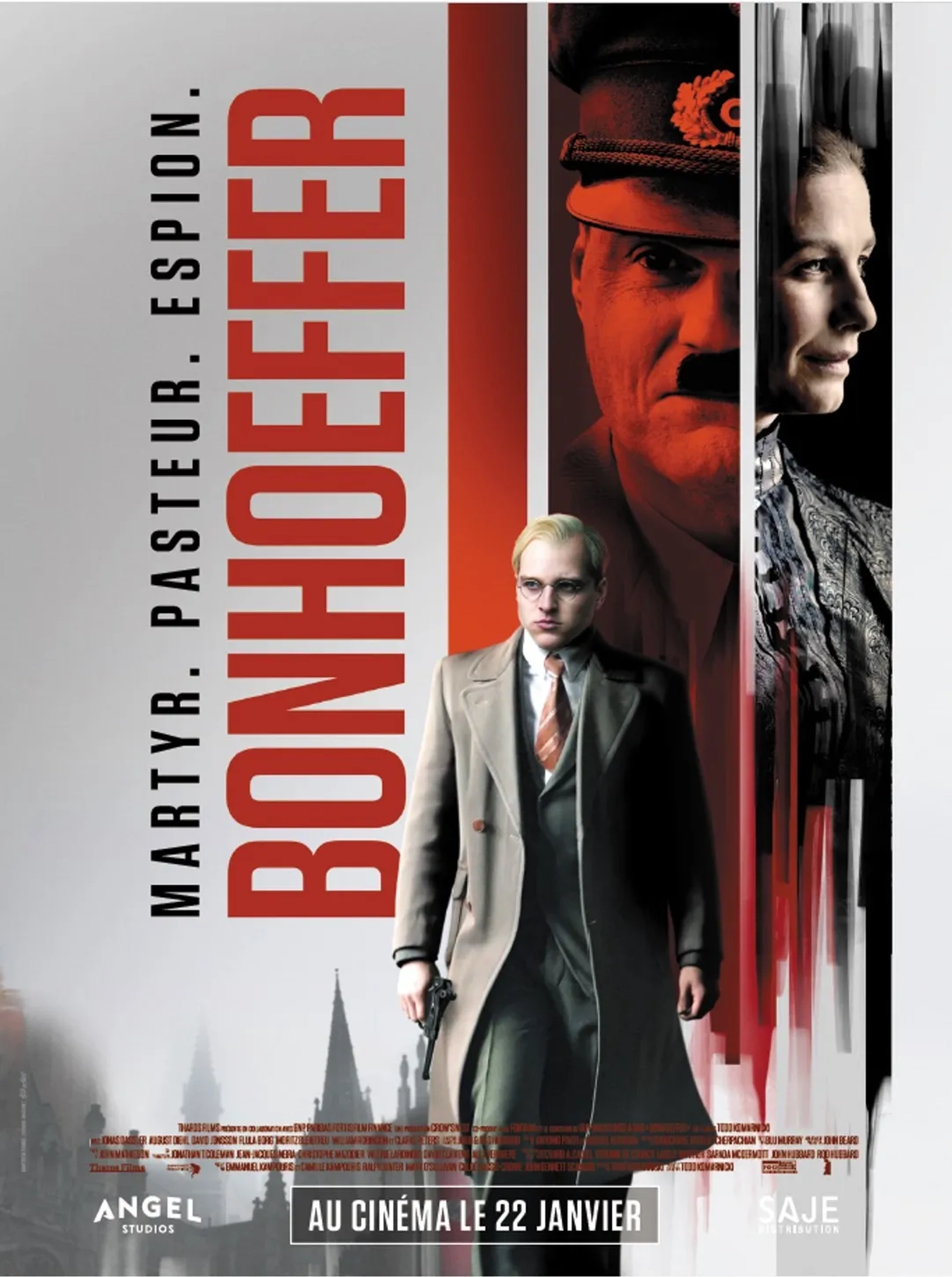 Jonas Dassler and Marc Bessant in Bonhoeffer: Pastor. Spy. Assassin. (2024)