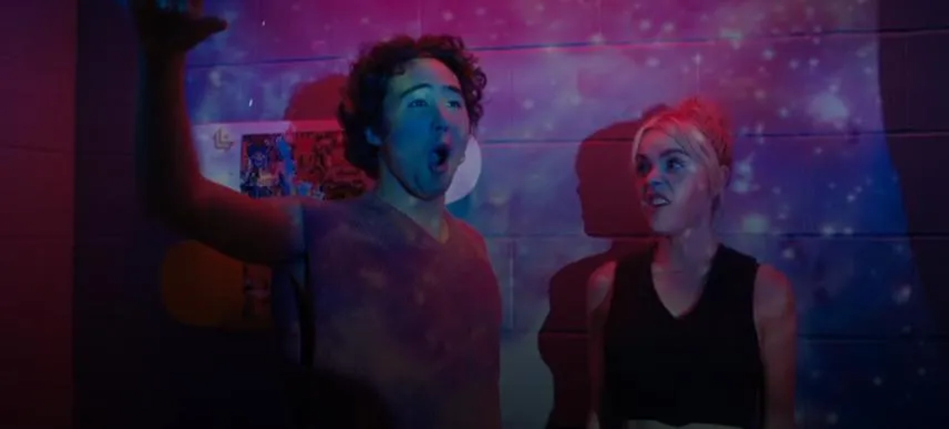 Kiernan Shipka and Nico Hiraga in Sweethearts (2024)