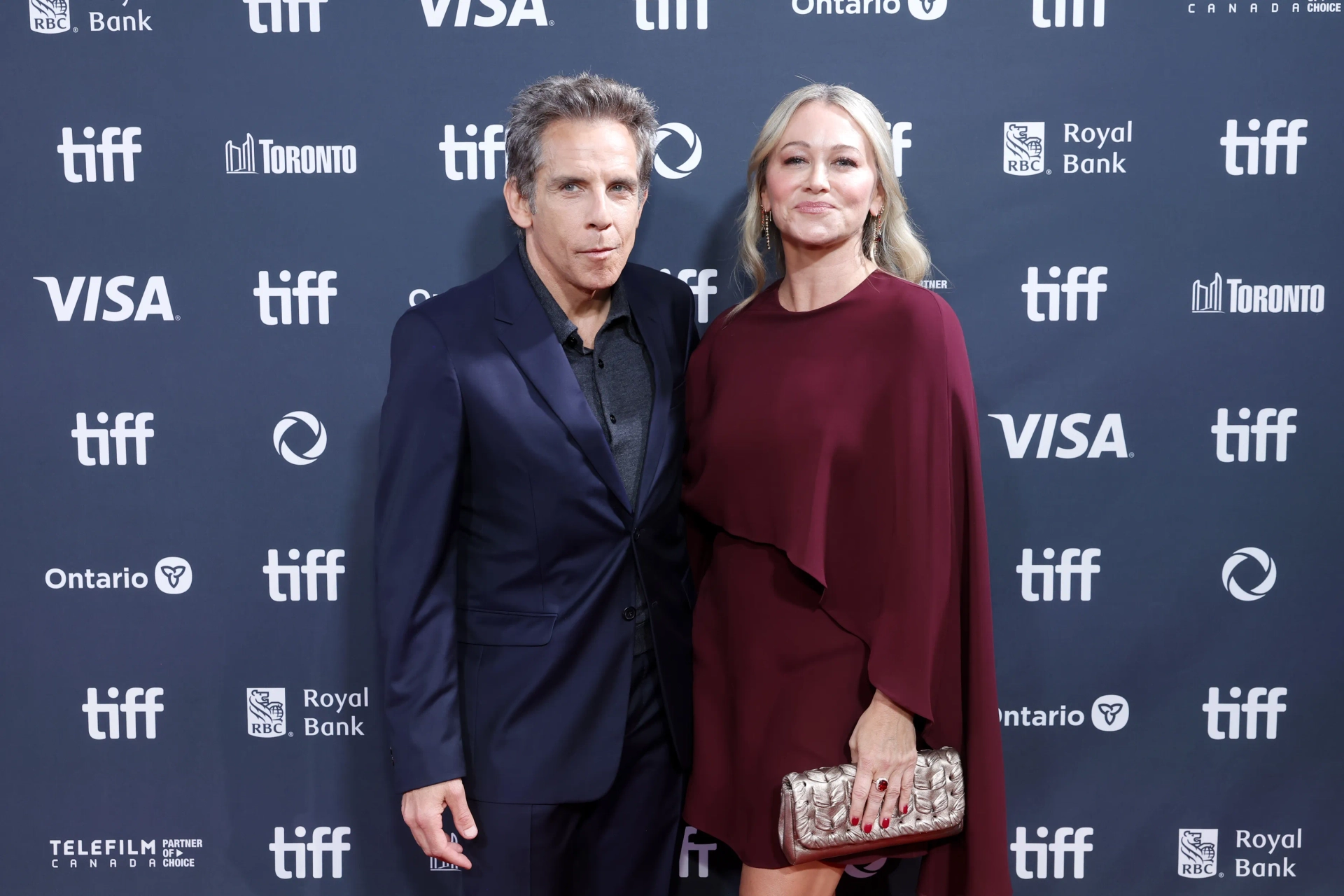 Ben Stiller and Christine Taylor at an event for Nutcrackers (2024)