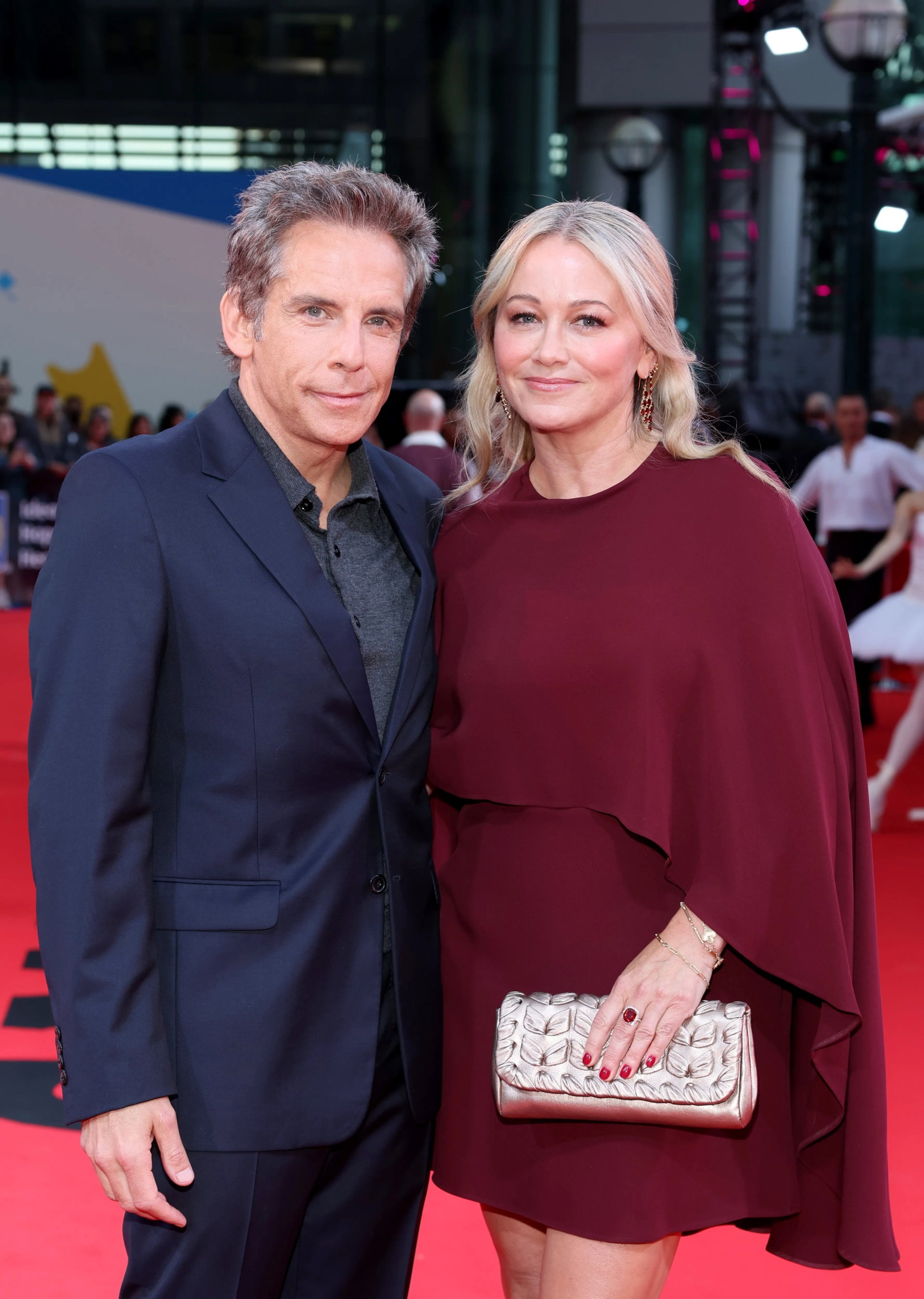 Ben Stiller and Christine Taylor at an event for Nutcrackers (2024)