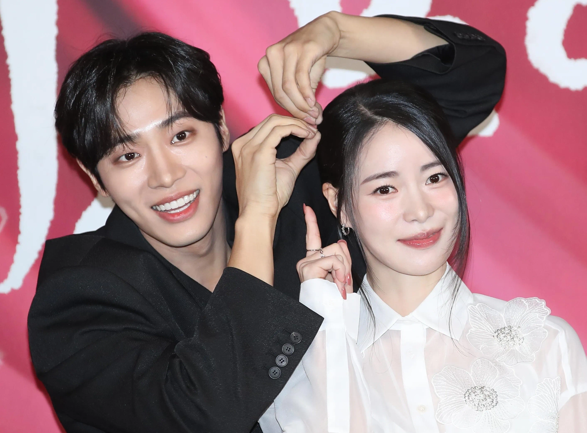 Choo Young-woo and Lim Ji-yeon at an event for The Tale of Lady Ok (2024)
