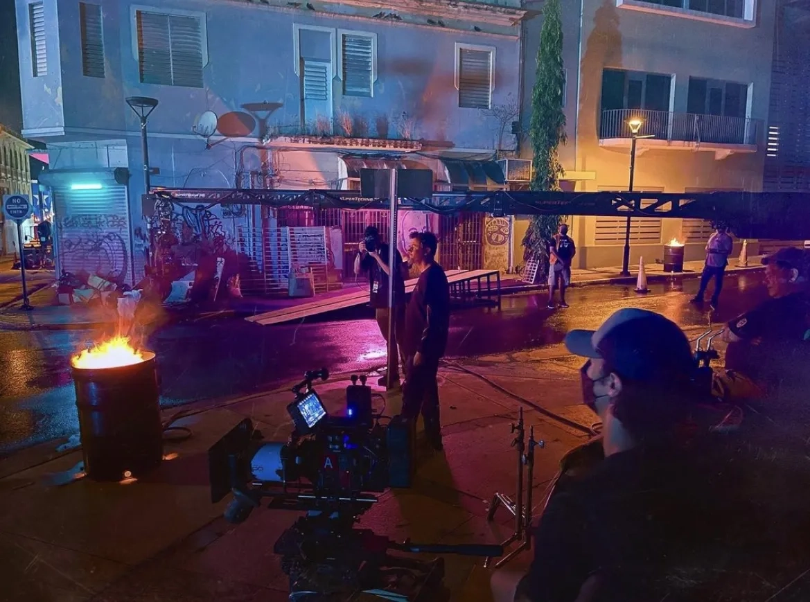 Brandon Cox and Christian Ramirez-Coll in Werewolves (2024)