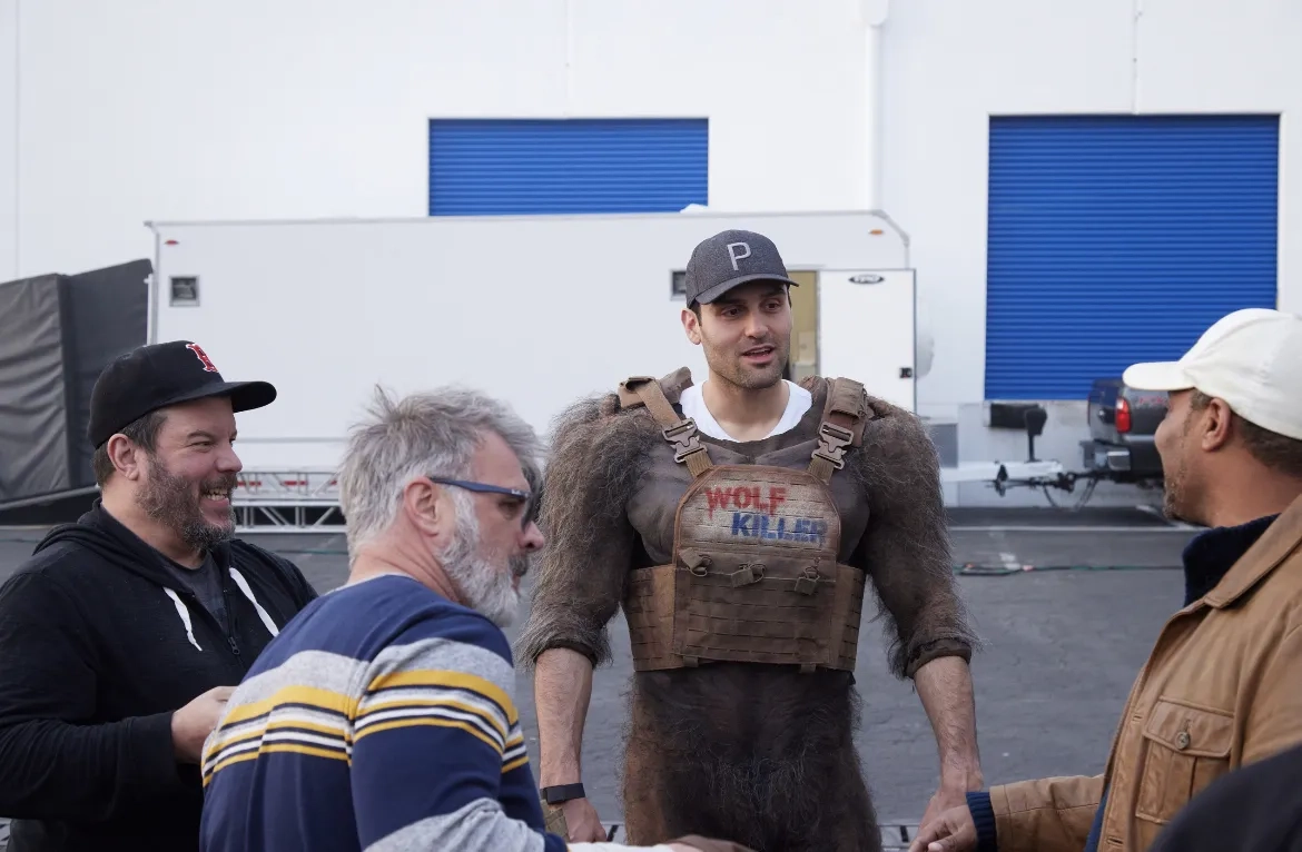 James Michael Cummings, Tom Trundle, and Jaron Marquis in Werewolves (2024)