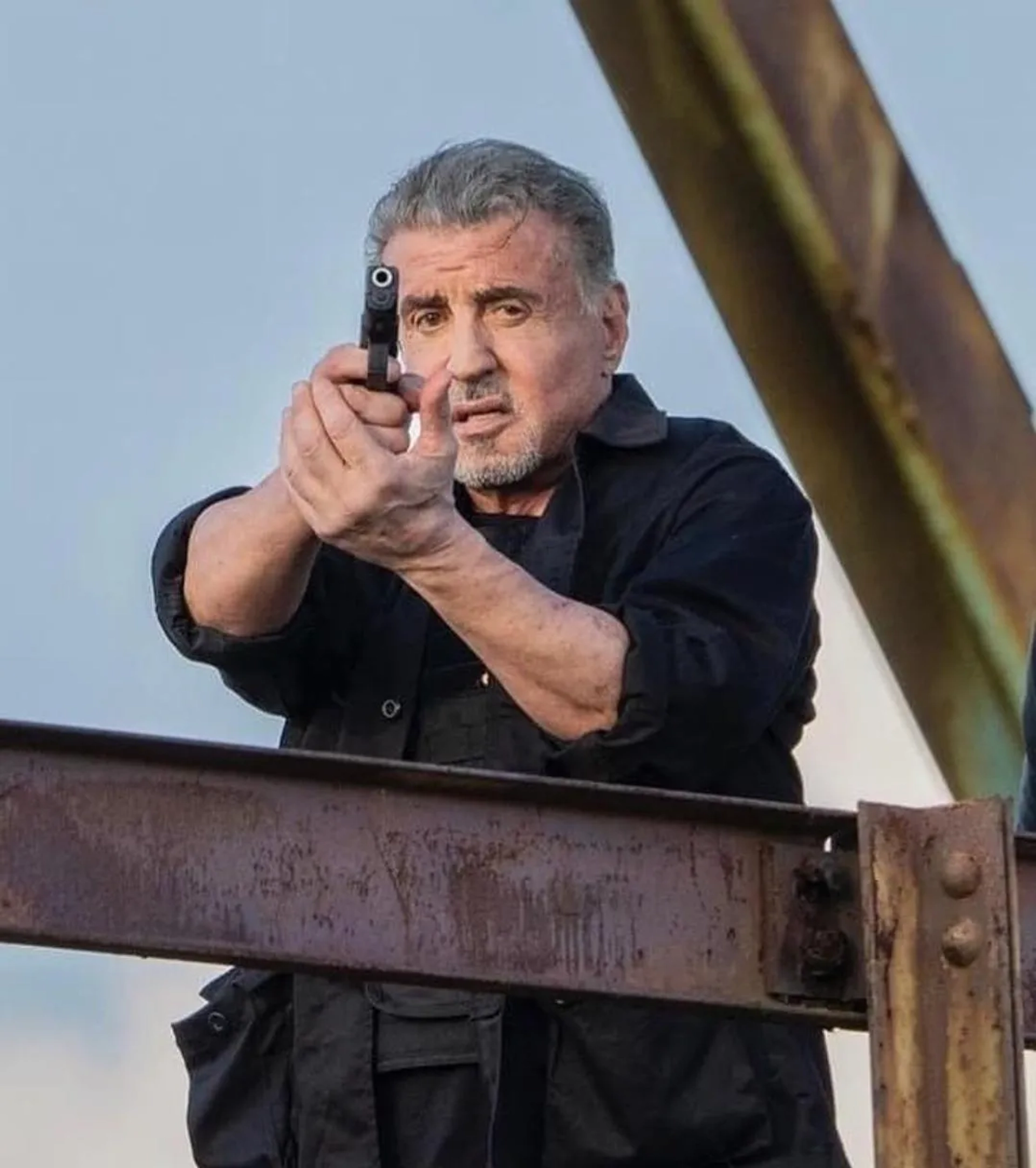 Sylvester Stallone in Armor (2024)