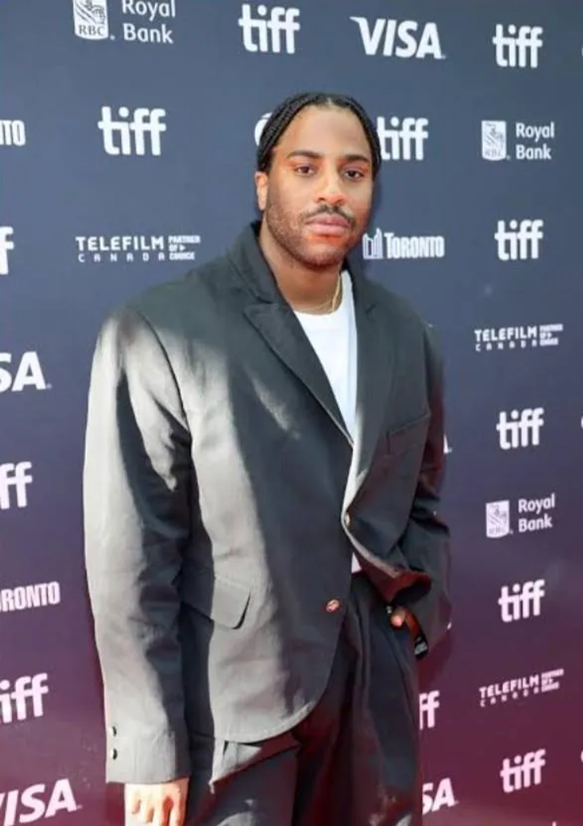 Malcolm Washington at an event for The Piano Lesson (2024)
